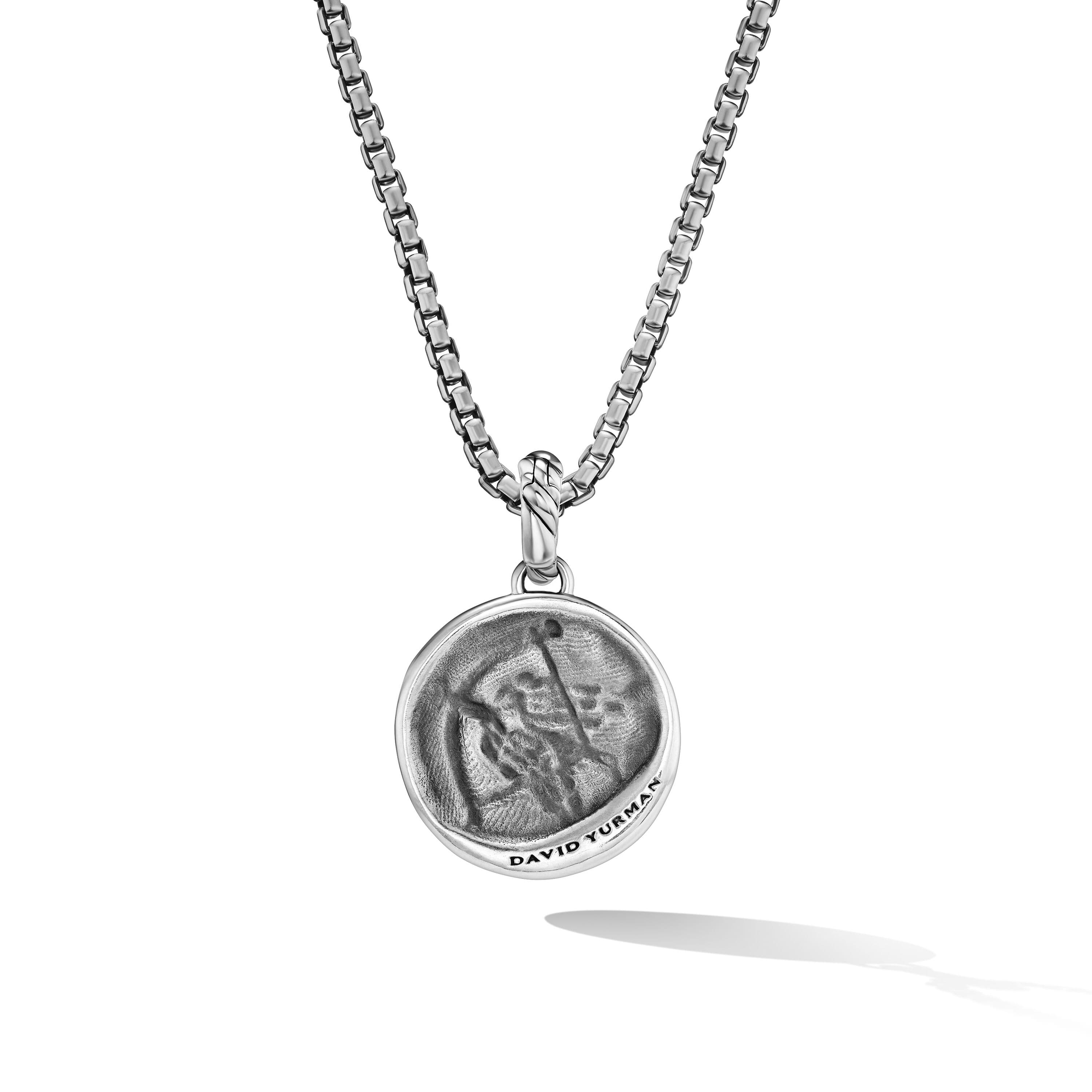 David Yurman Sagittarius Zodiac Amulet with Gold and Diamonds 1