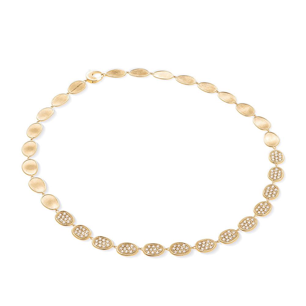 Marco Bicego Lunaria Diamond Pav? Collar Necklace 1