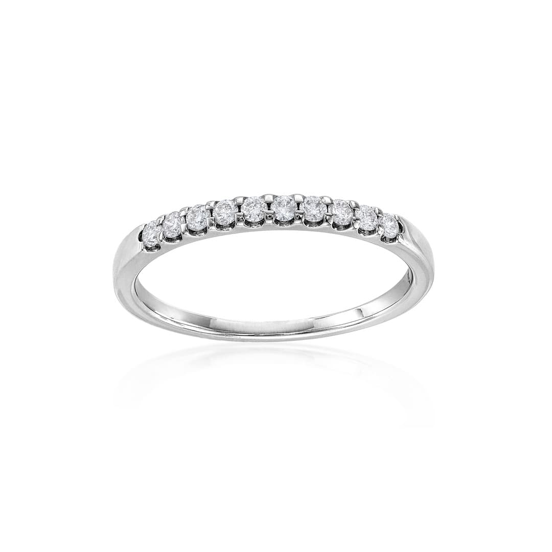 .20 CTW Round Diamond Wedding Band