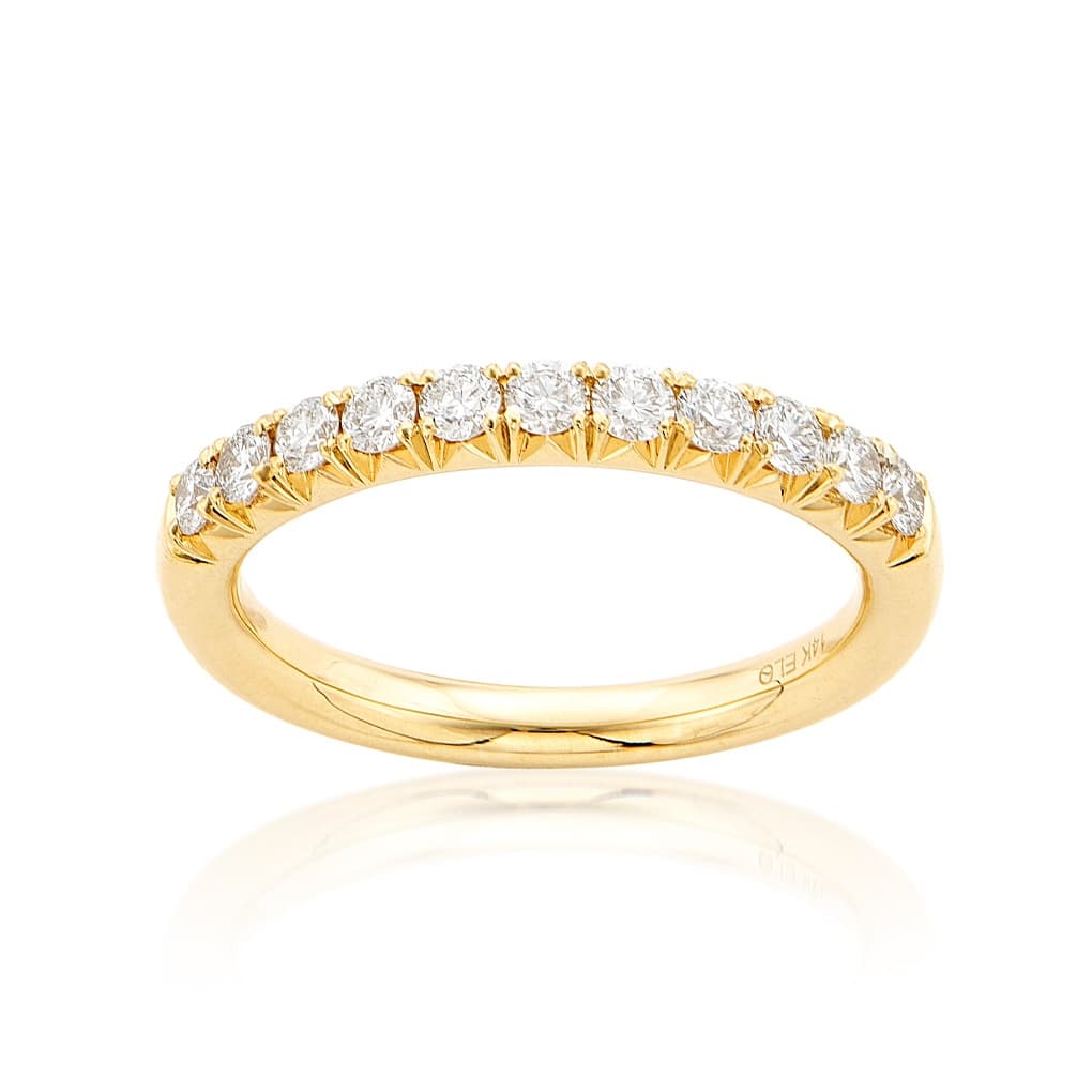 .48 CTW Yellow Gold Diamond Wedding Band