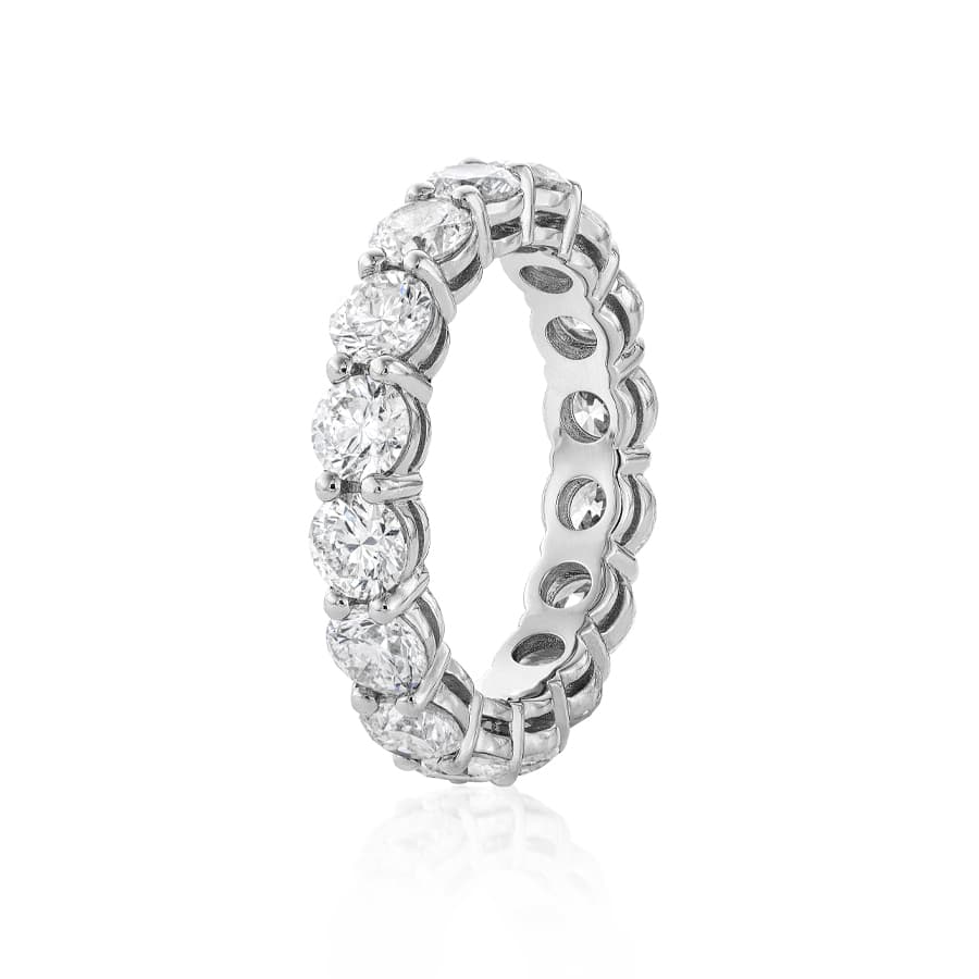 Platinum 4.00 CTW Diamond Eternity Band 1