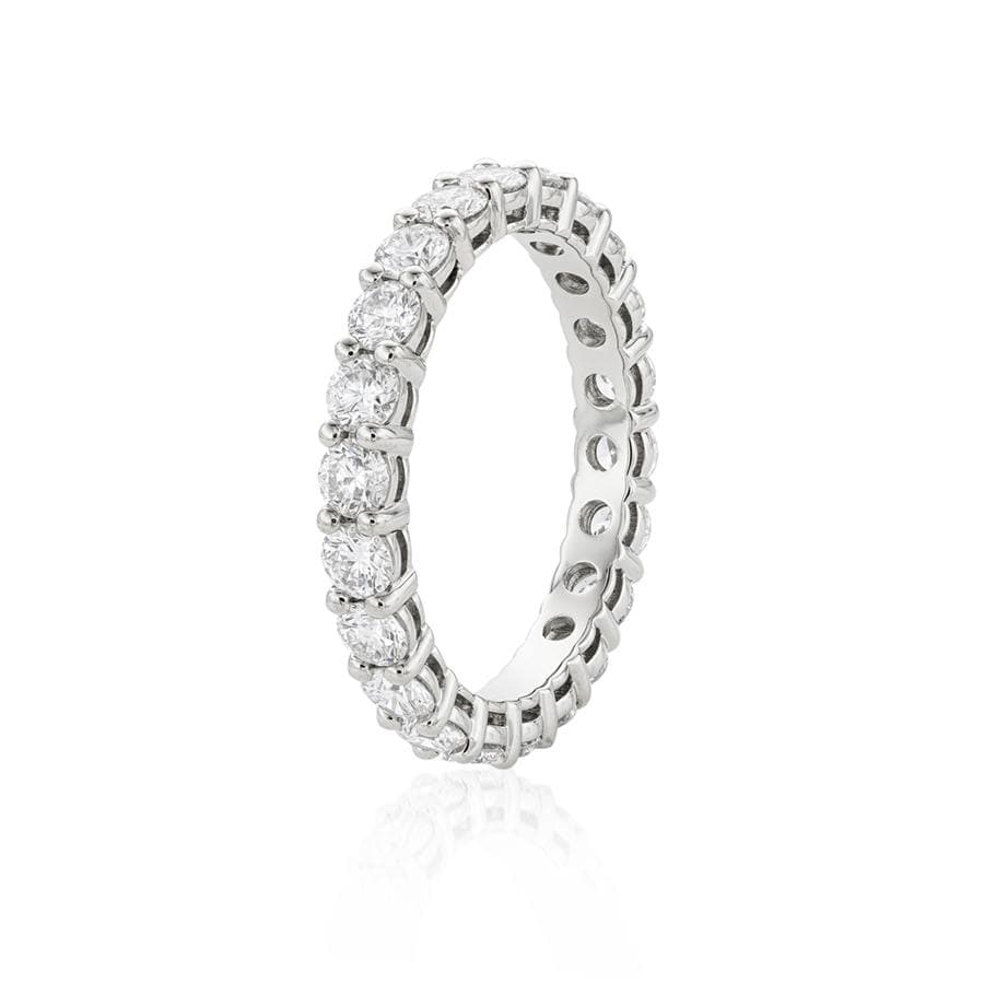 2.09 CTW Platinum Diamond Eternity Band 1