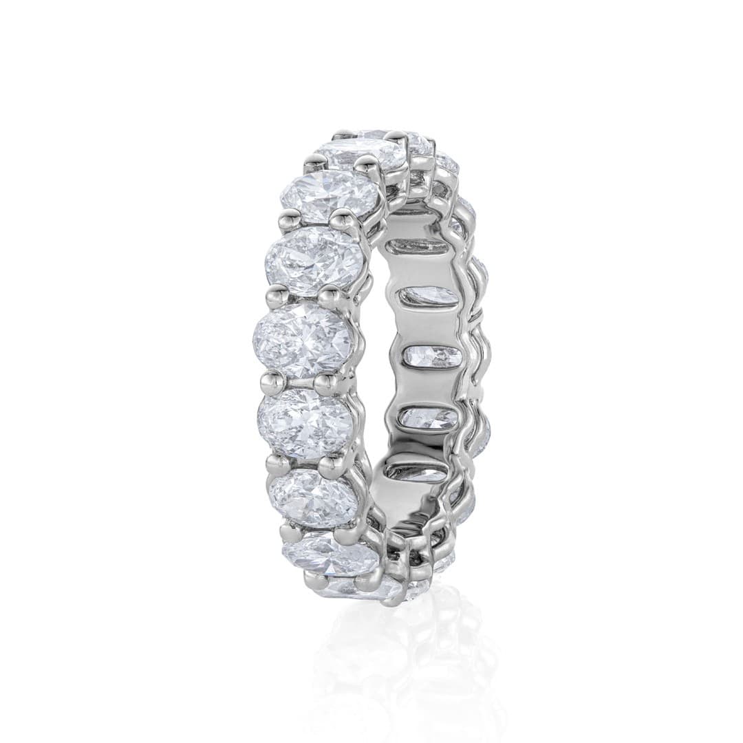 Oval Shape 5.19 CTW Eternity Band 1