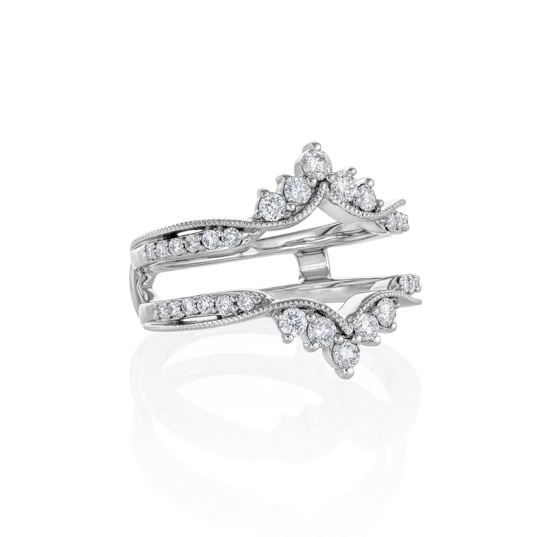 White Gold Diamond Ring Enhancer 1