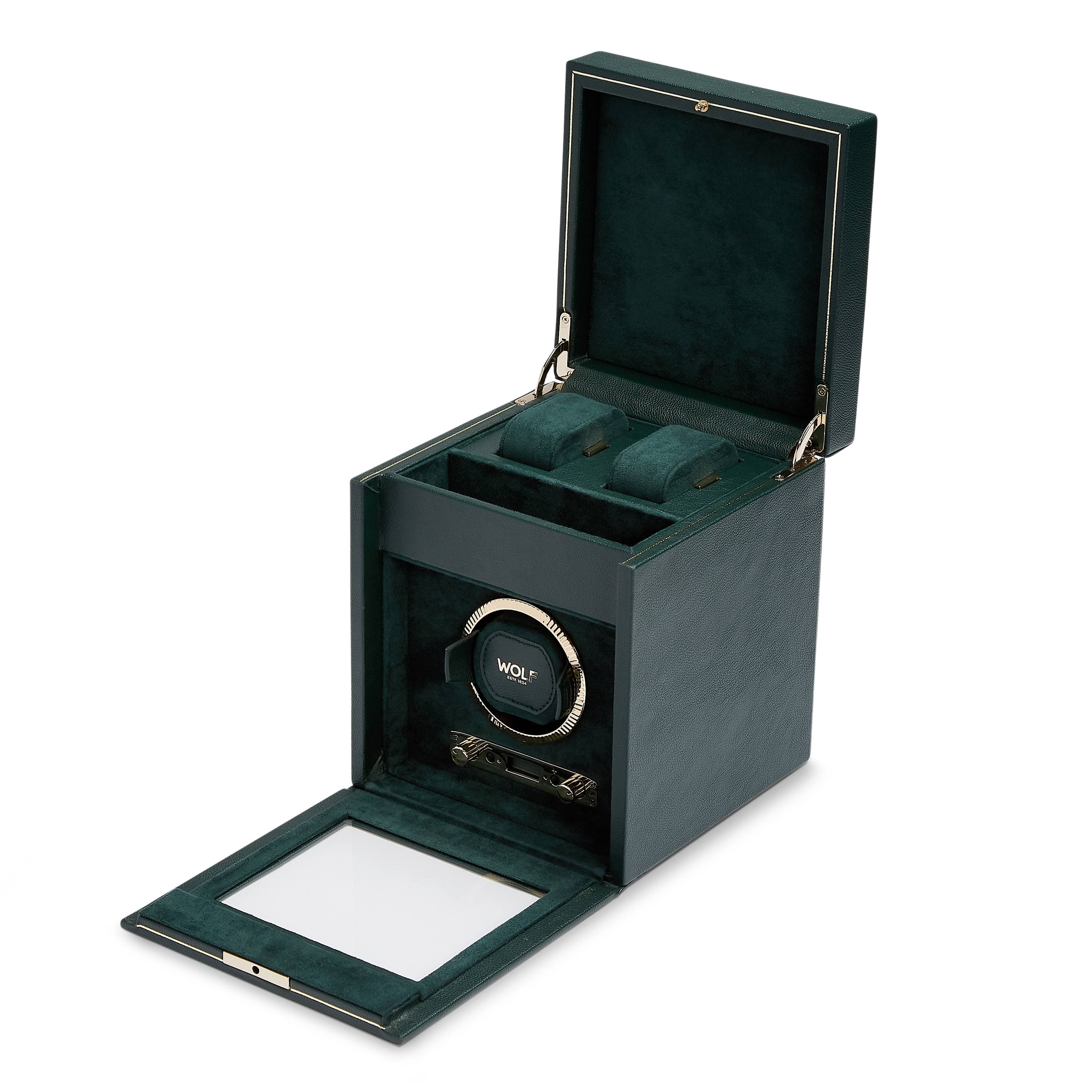 Wolf British Racing Green Single Watch Winder