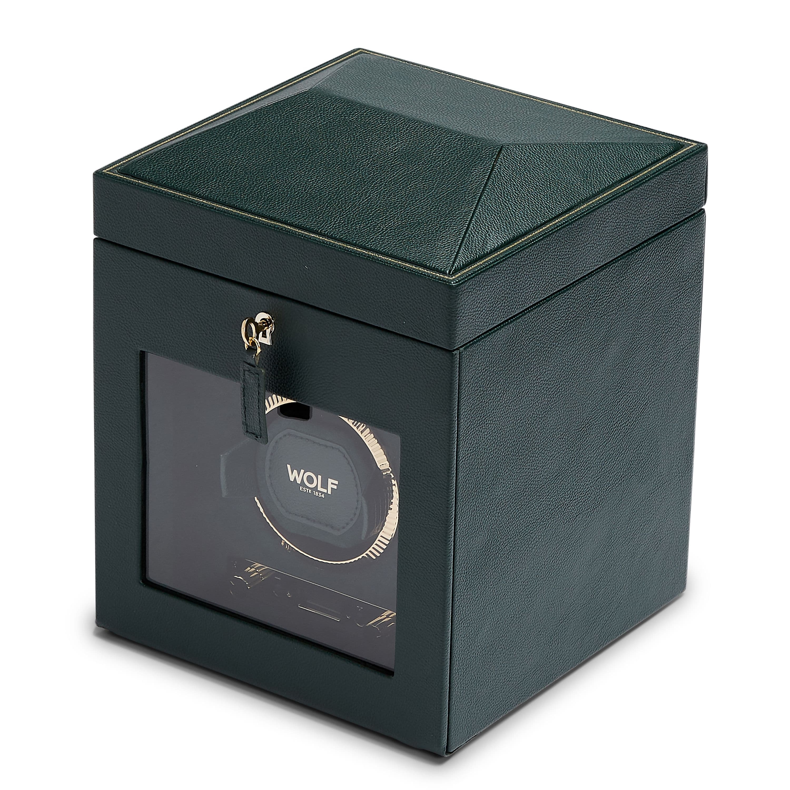 Wolf British Racing Green Single Watch Winder