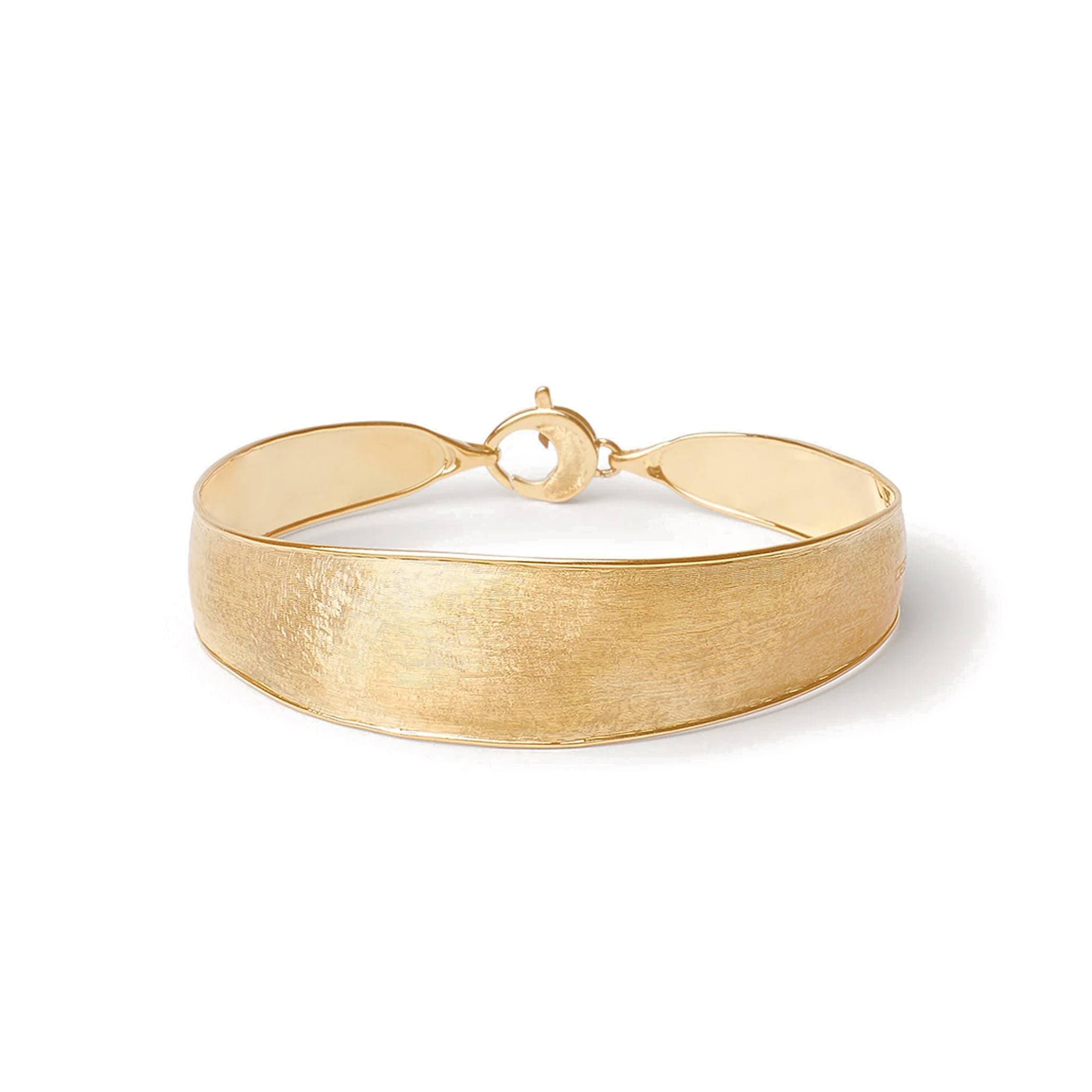 Marco Bicego Lunaria Yellow Gold Medium Width Bangle 0