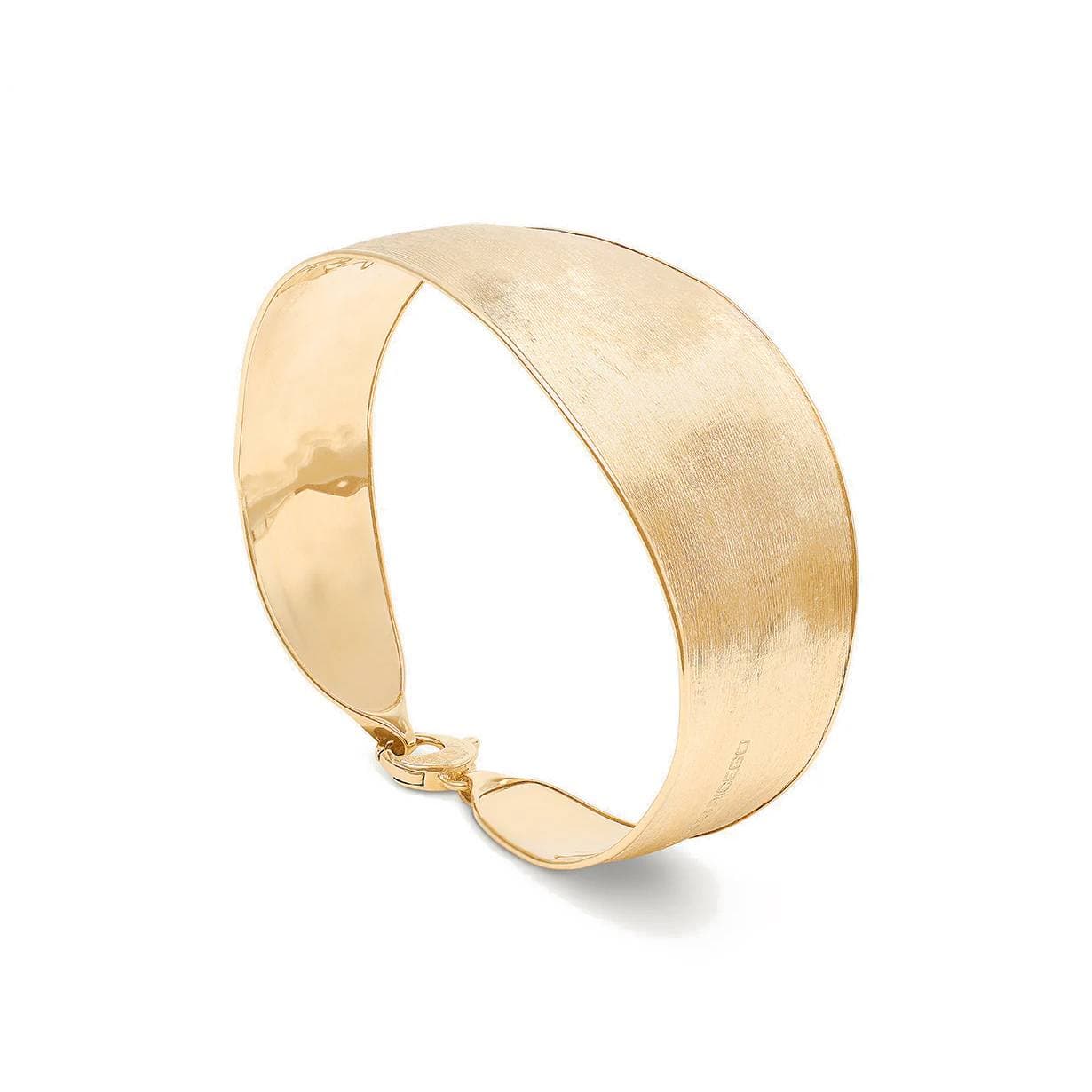 Marco Bicego Lunaria Yellow Gold Large Width Bangle