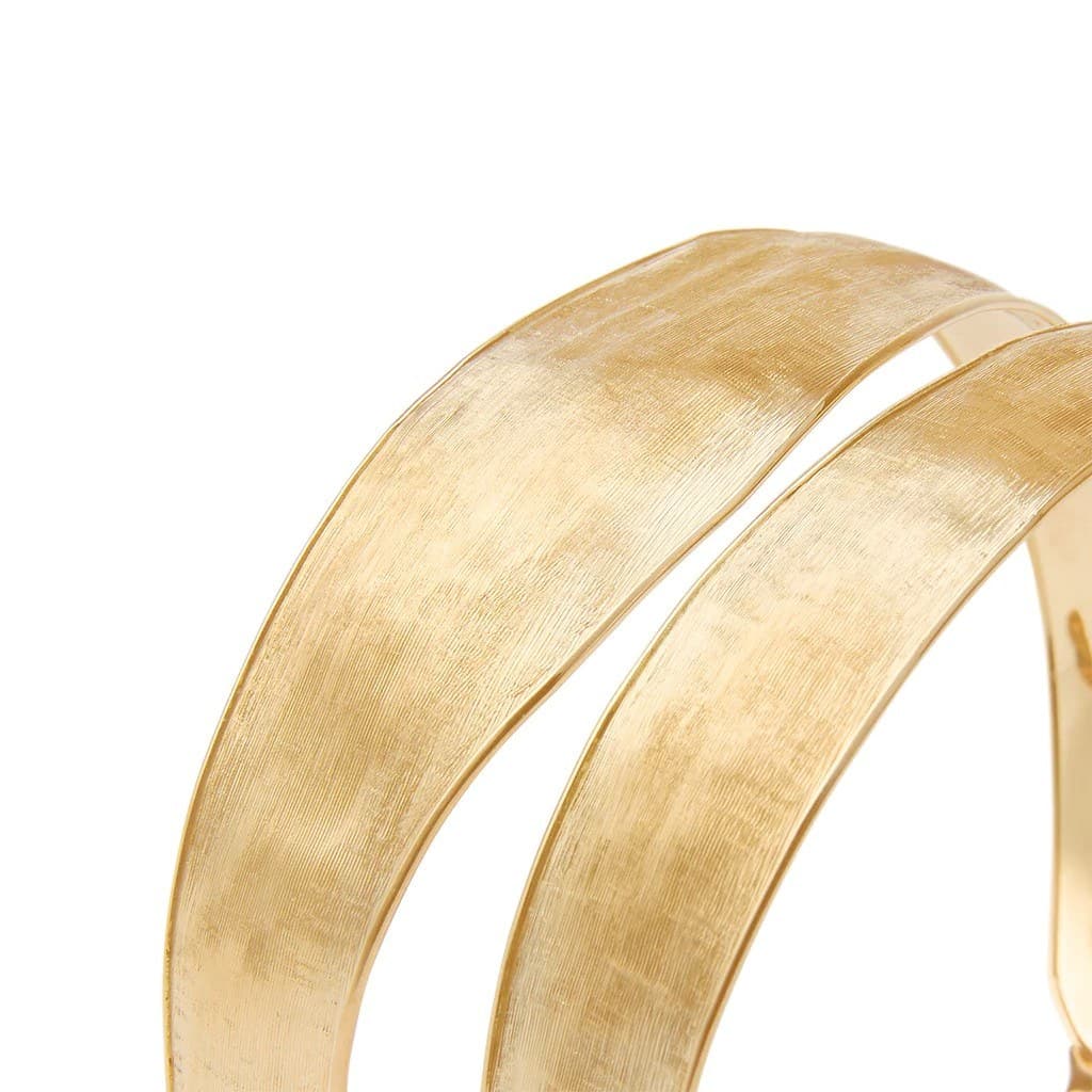 Marco Bicego Lunaria Collection 18K Yellow Gold Medium Split Bangle 1