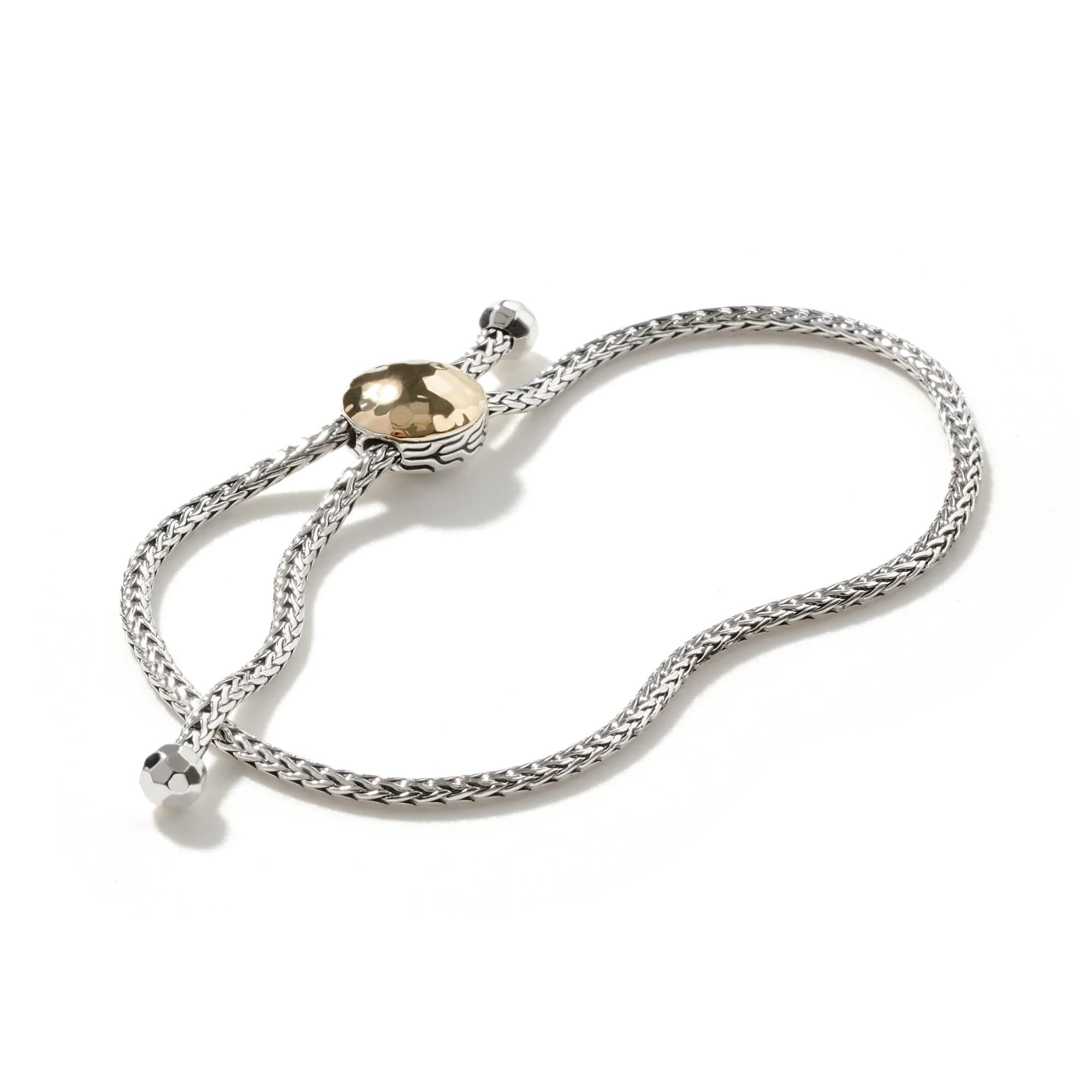 John Hardy Palu Slider Bracelet in Sterling Silver and Gold 4