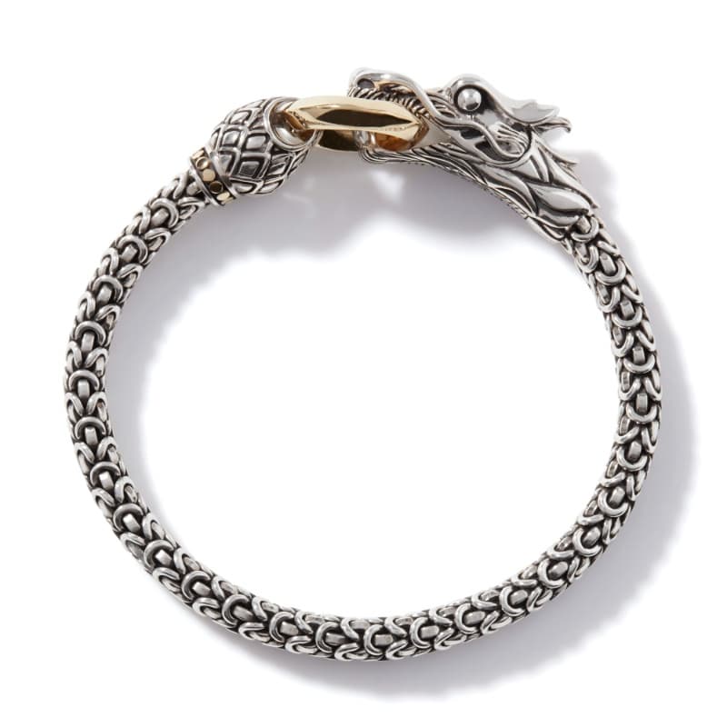 John Hardy Naga Collection Dragon Bracelet with Yellow Gold 3