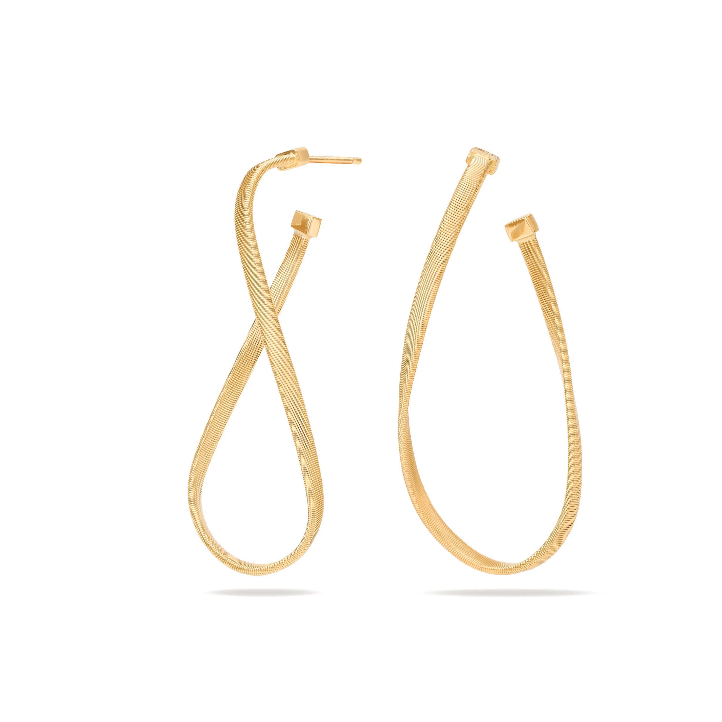 Marco Bicego Marrakech Oval Twisted Hoop Earrings 1