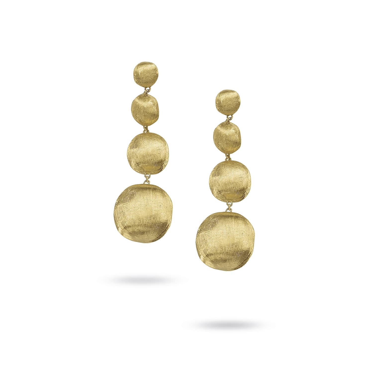 Marco Bicego Yellow Gold Africa Satin Ball Drop Earrings 0