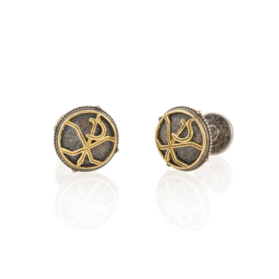 Konstantino Chi Rho Cuff Links