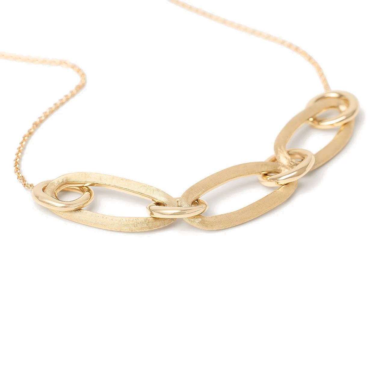 Marco Bicego Jaipur Link Mixed Link Half Collar Necklace 2