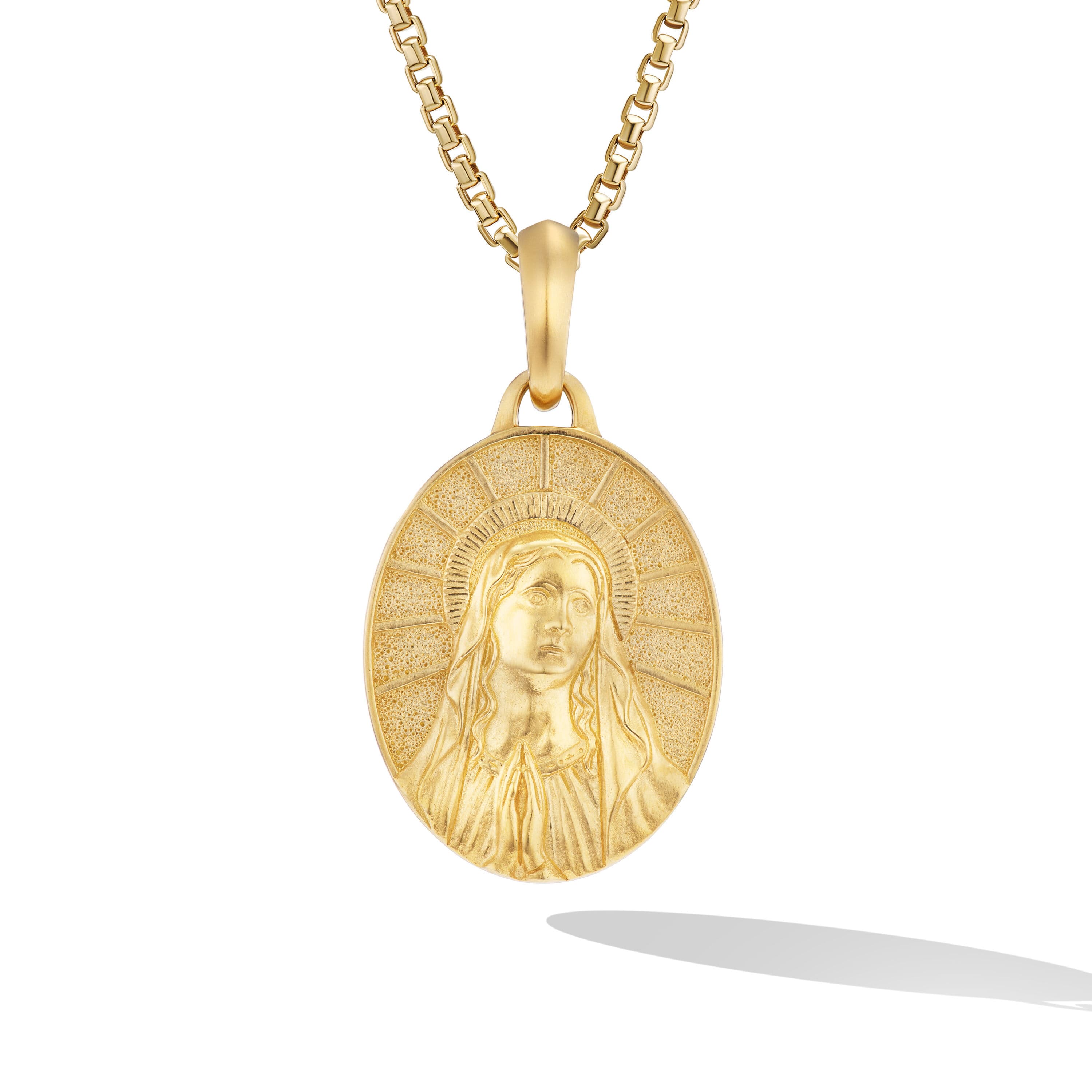 David Yurman Mary Amulet in 18K Yellow Gold