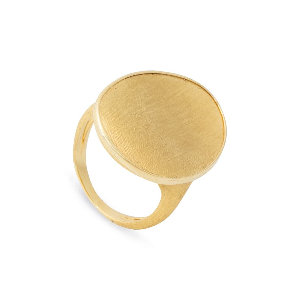 Marco Bicego Yellow Gold Lunaria Petal Cocktail Ring