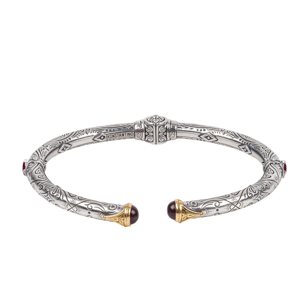 Konstantino Delos Collection Graven Cuff