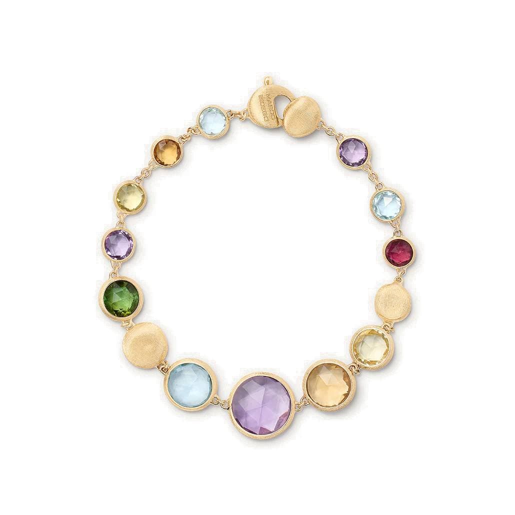 Marco Bicego Jaipur Color Multicolor Graduated Station Bracelet 0