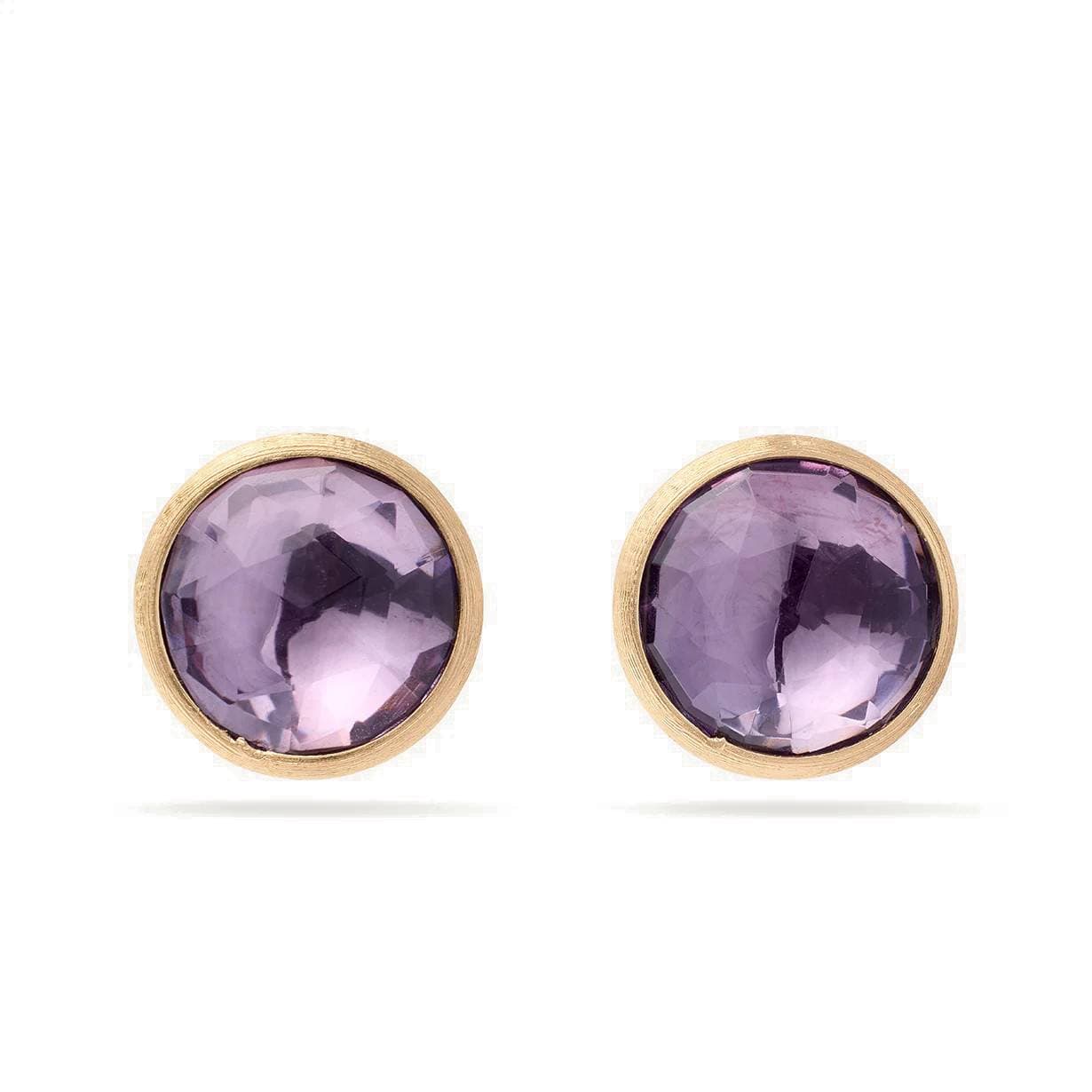 Marco Bicego Jaipur Color Large Amethyst Stud Earrings