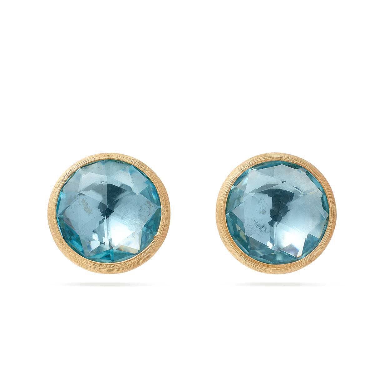 Marco Bicego Jaipur Color Large Blue Topaz Stud Earrings