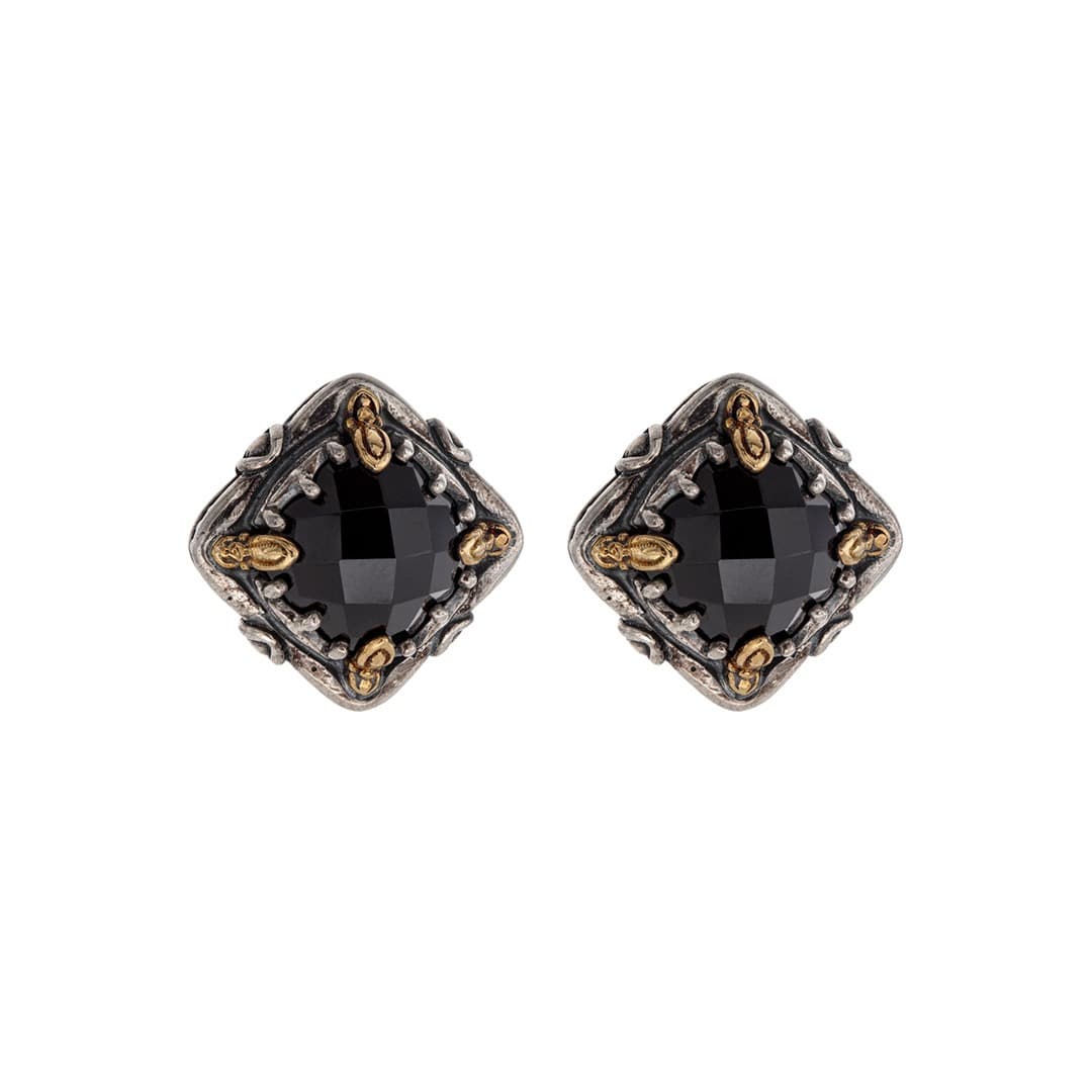 Konstantino Gen K Black Onyx Stud Earrings 0