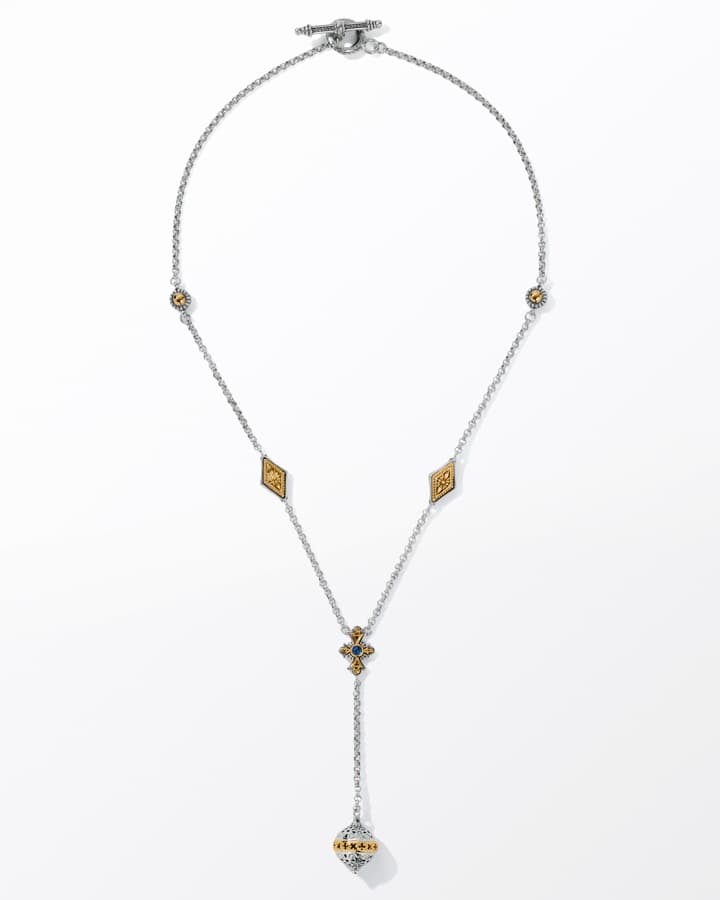 Konstantino Dome Collection Y Station Necklace 2