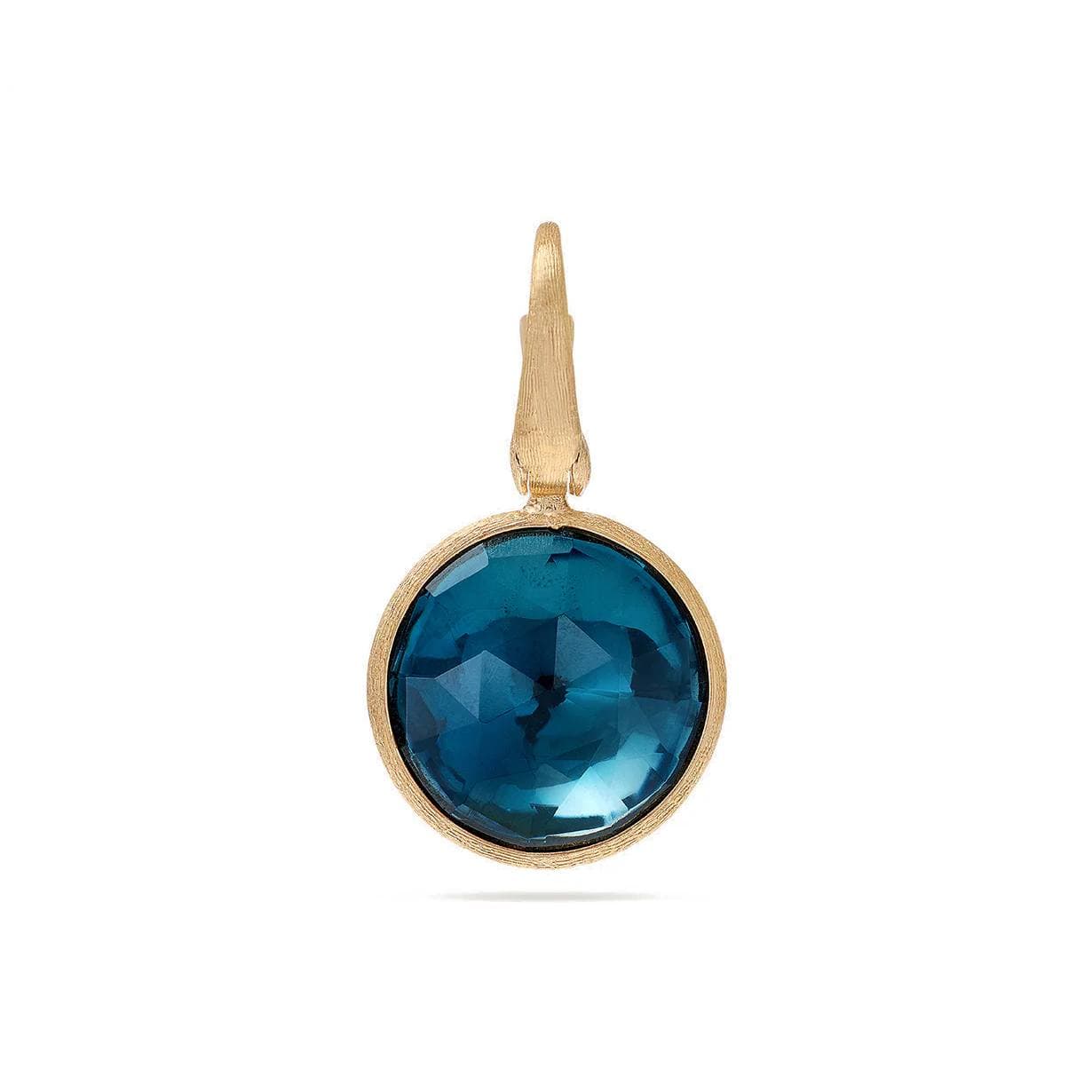 Marco Bicego Jaipur Color London Blue Topaz Small Stackable Pendant