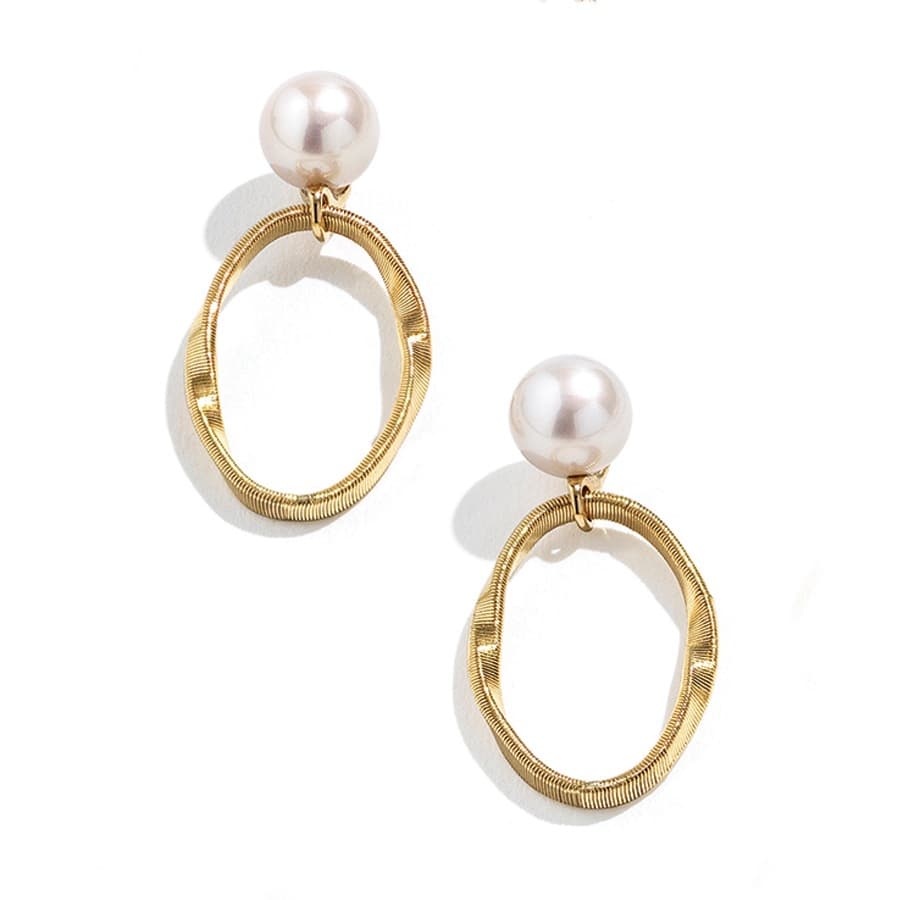 Marco Bicego Fresh Water Pearl Marrakech Onde Earrings 0