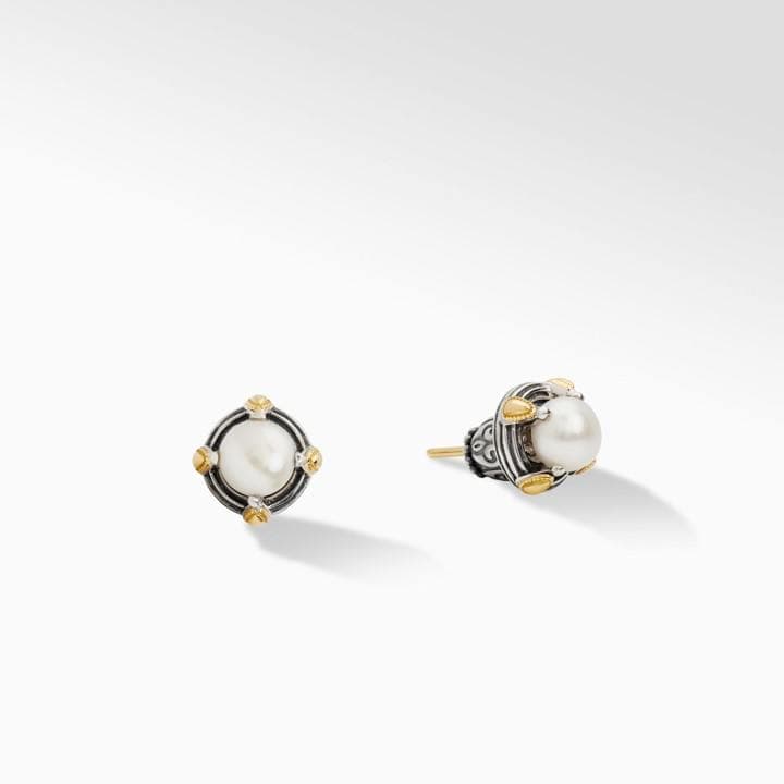 Konstantino Delos 2 Pearl Stud Earrings 2