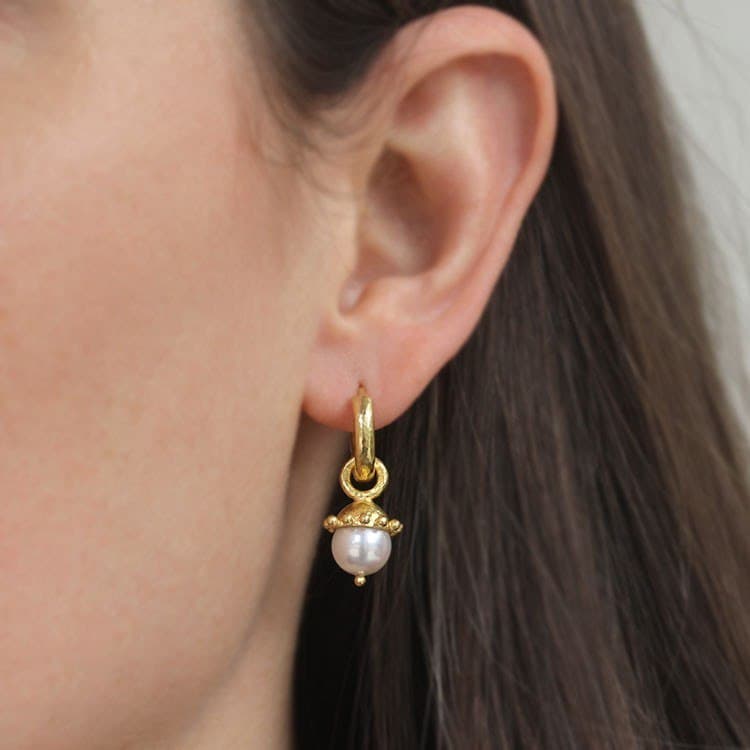 Elizabeth Locke Pearl Earring Charms 1