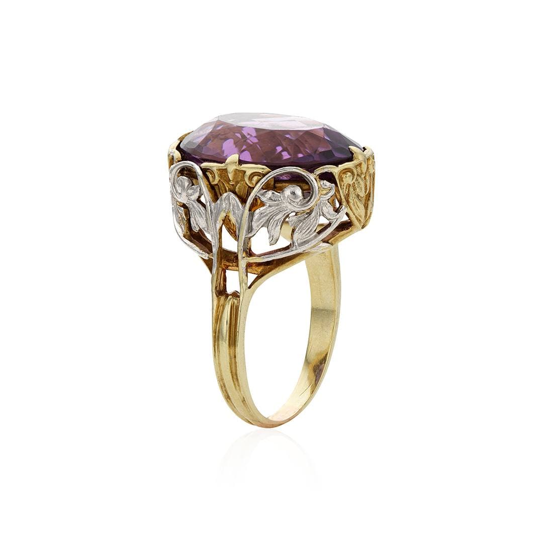 Estate Collection 7.10 CT Victorian Amethyst Ring 1