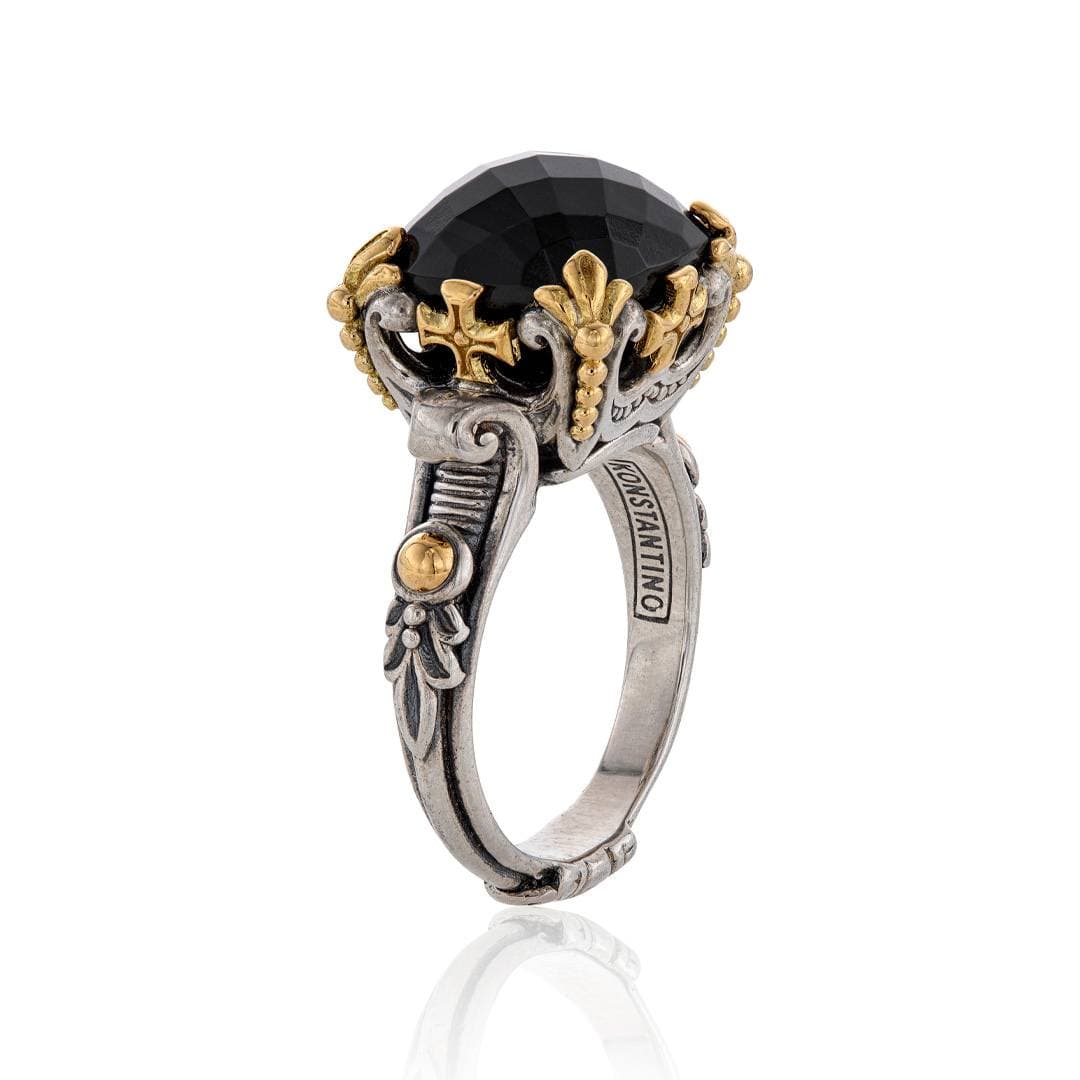 Konstantino Anthos Black Onyx Ring 1