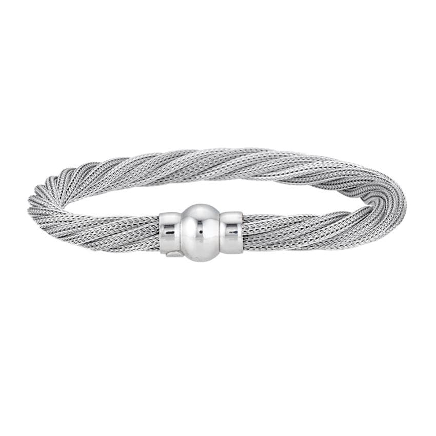 Twisted Mesh Magnetic Bracelet