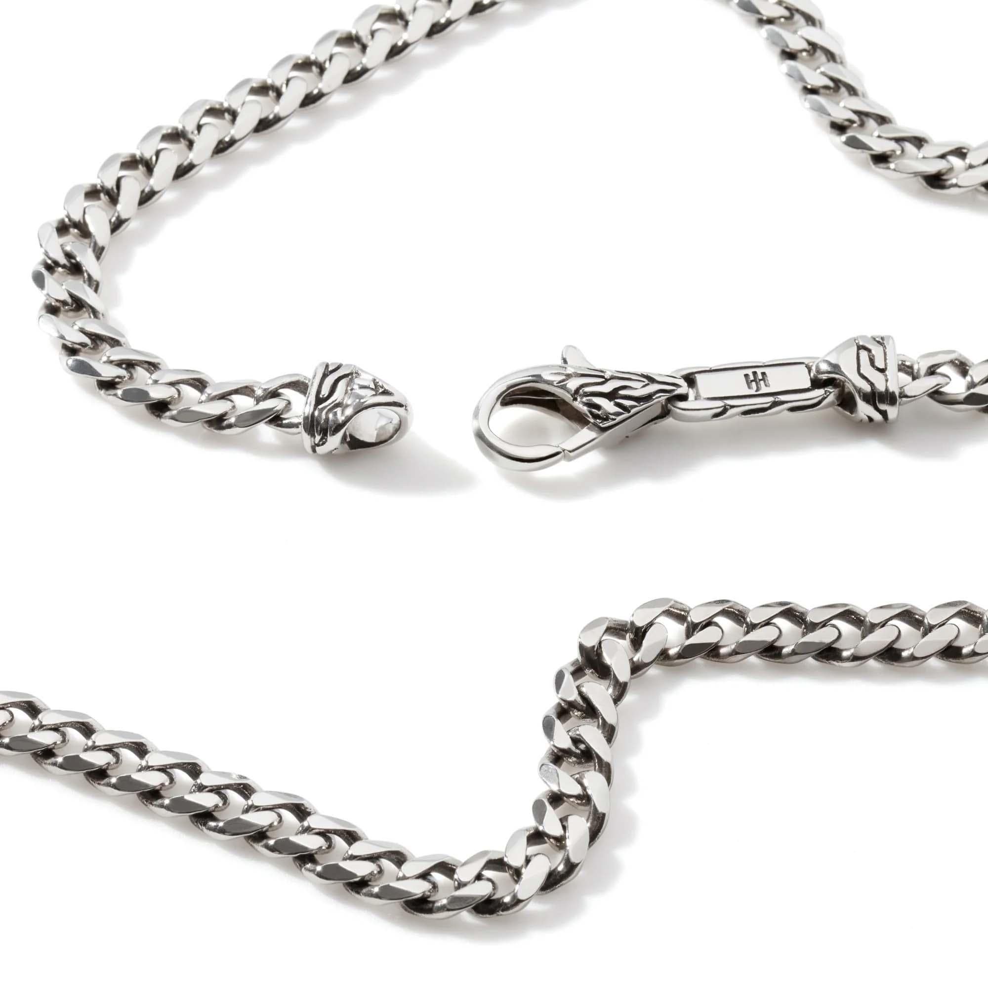 John Hardy 3.9mm Sterling Silver Curb Chain Necklace 1