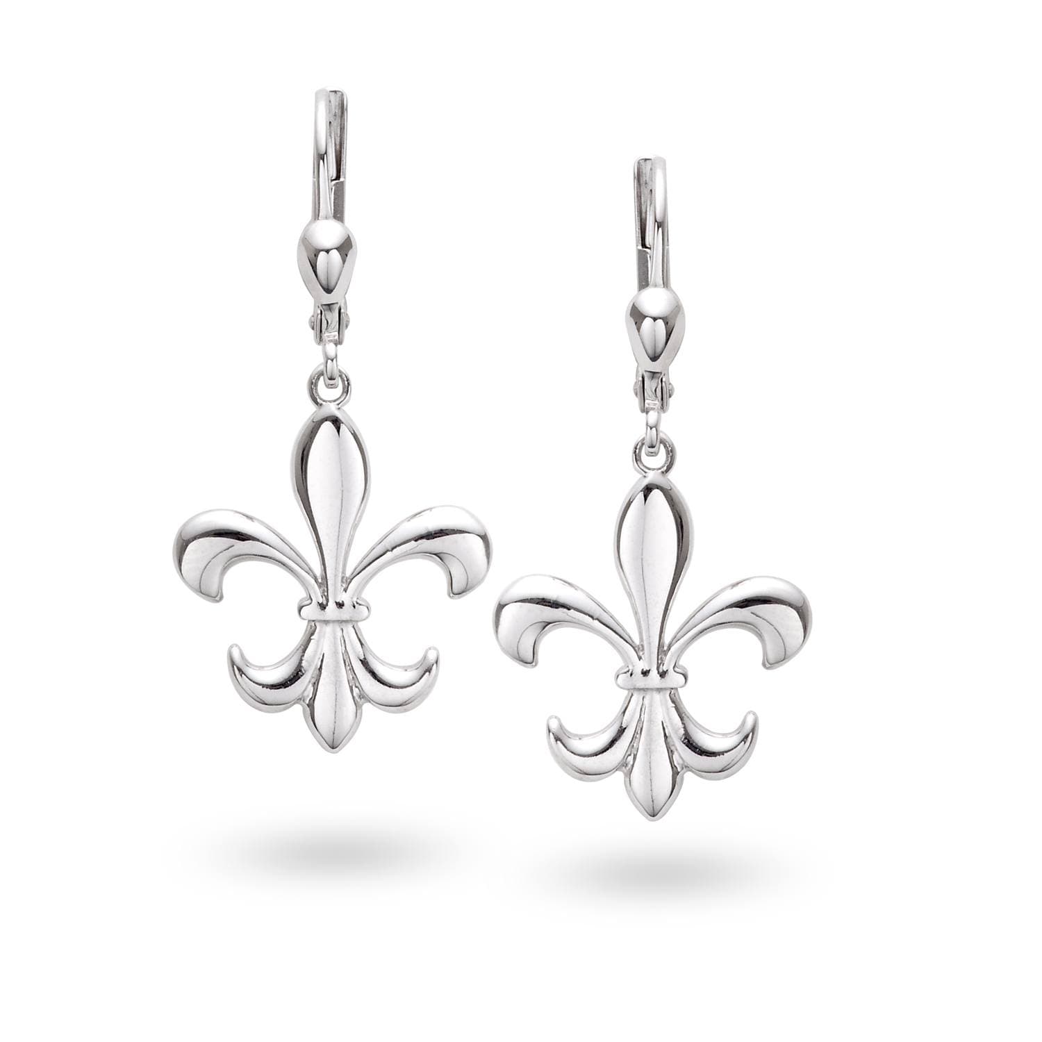 Small Fleur de Lis Earrings