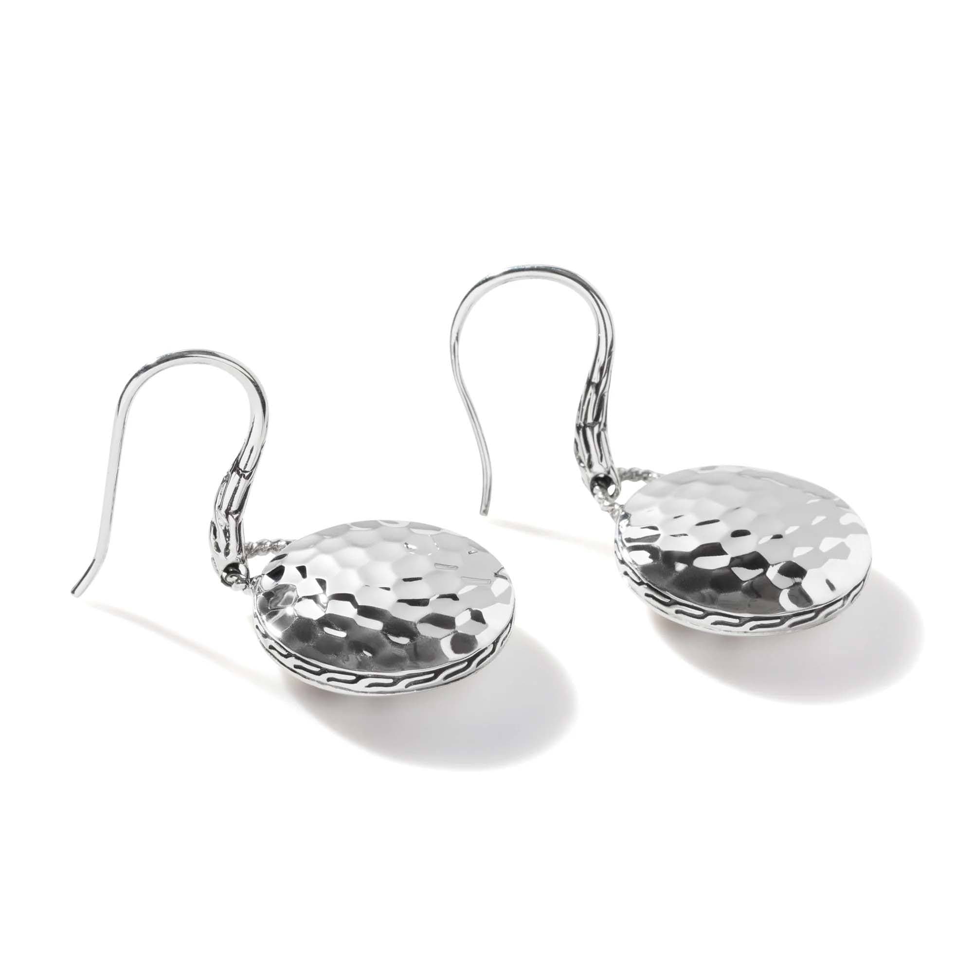 John Hardy Palu Dot Drop Earring in Sterling Silver 1