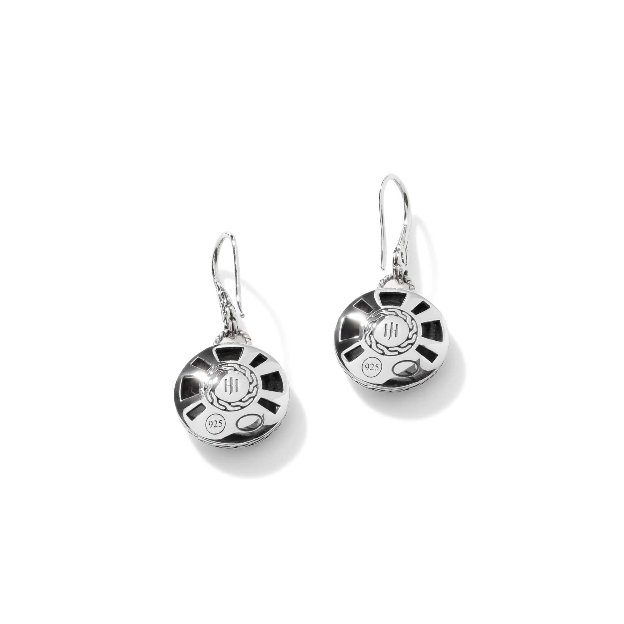 John Hardy Palu Dot Drop Earring in Sterling Silver 3