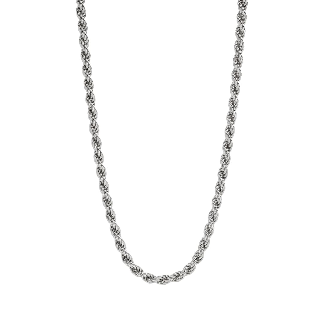 Sterling Silver Rope Chain Necklace, 22 inches 0