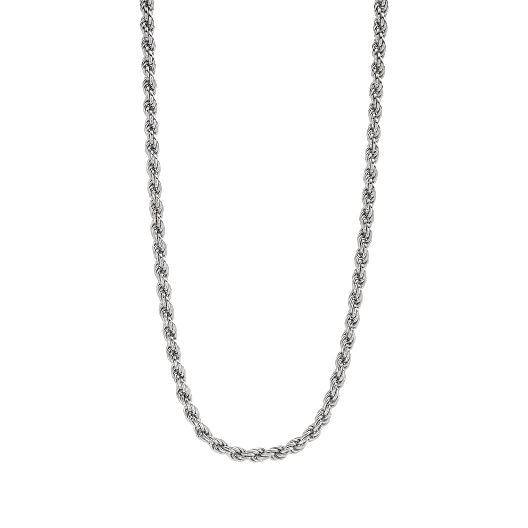 Sterling Silver Rope Chain Necklace, 24 inches 0