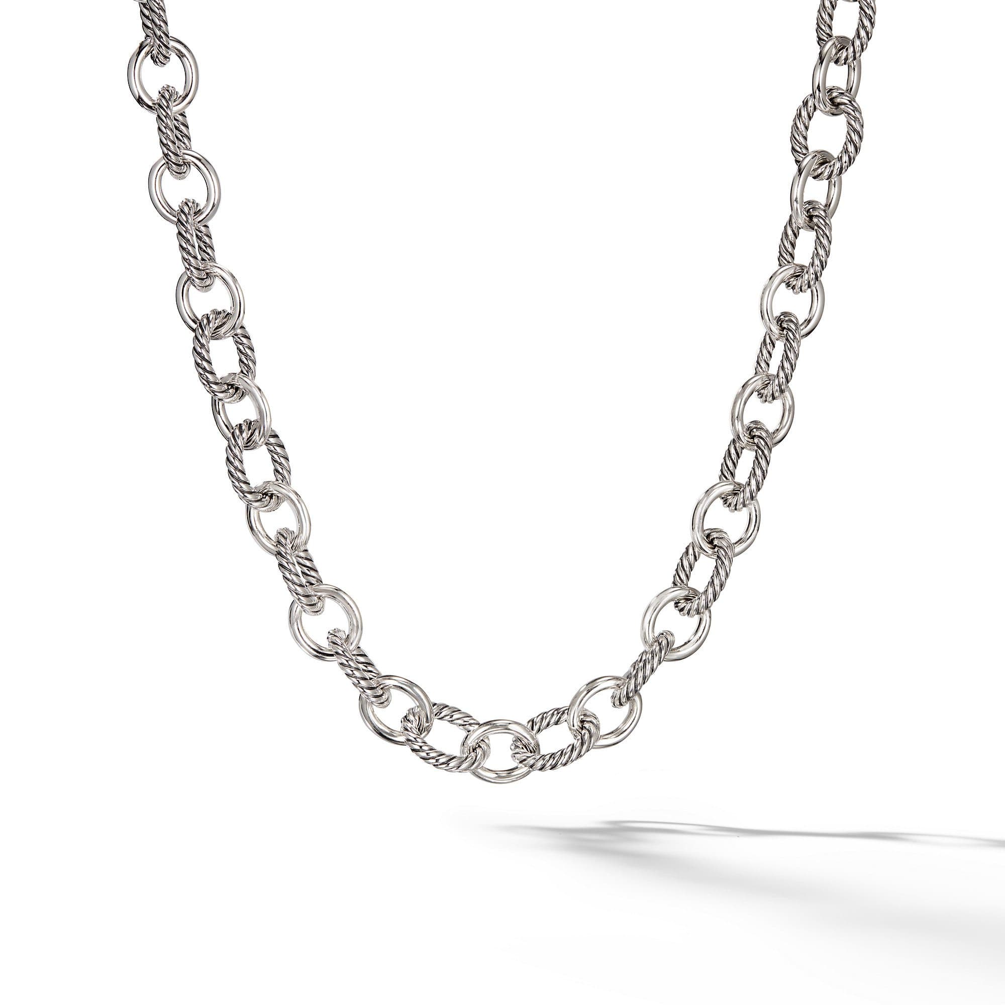 David Yurman 16mm Oval Link Chain Necklace