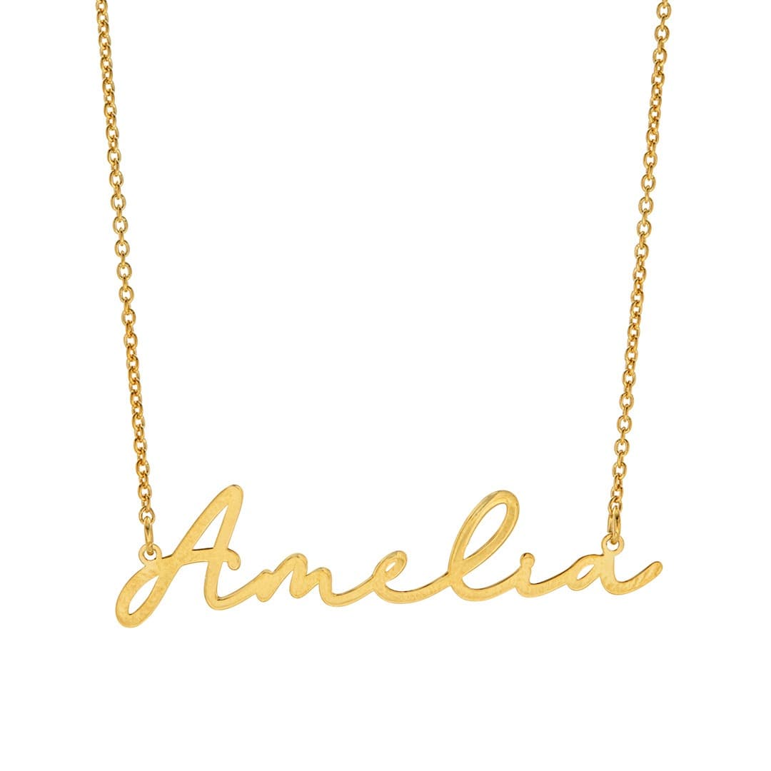 Personalized Gold Plated Name Necklace 2