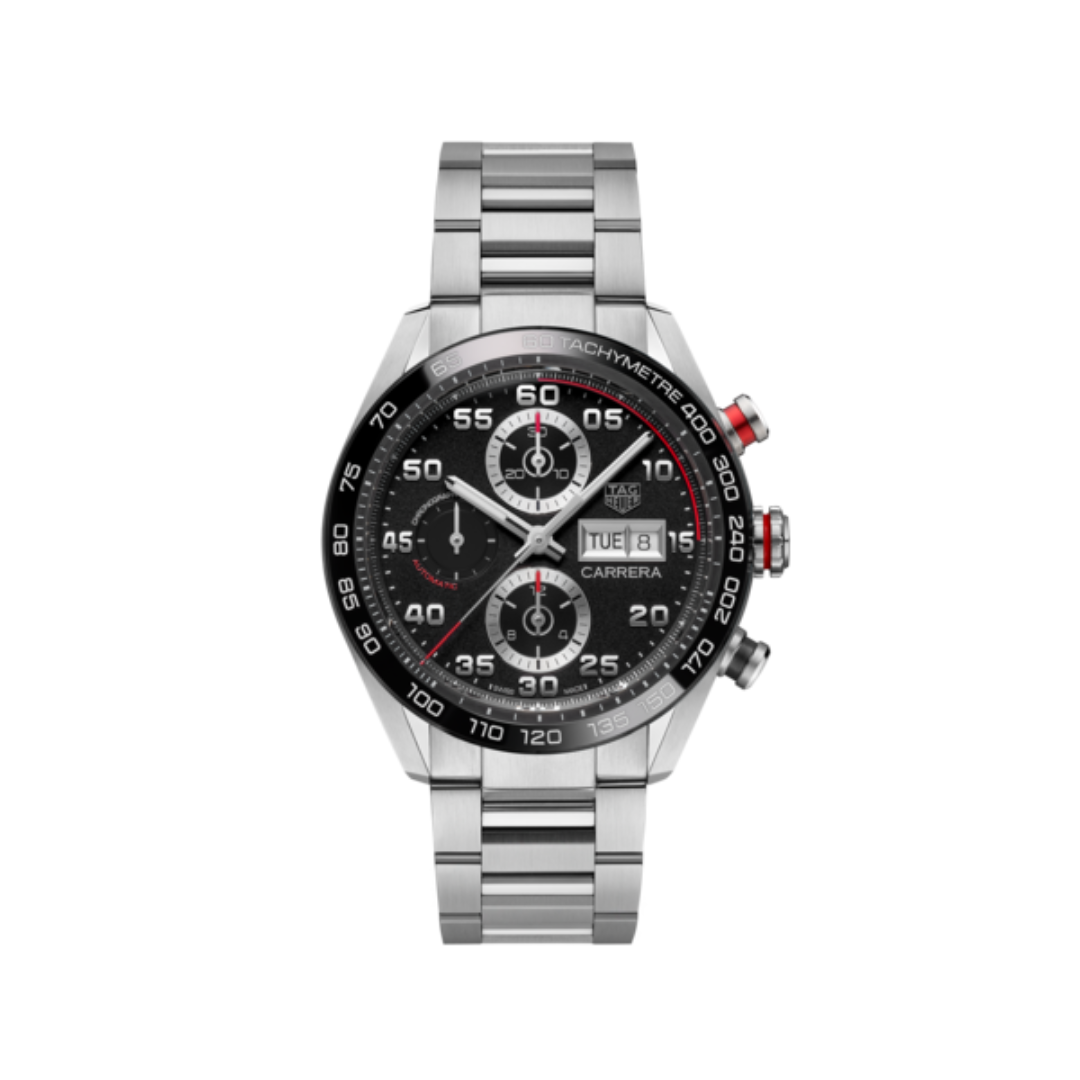 TAG Heuer Carrera Calibre 16 Automatic with Black Dial and Case