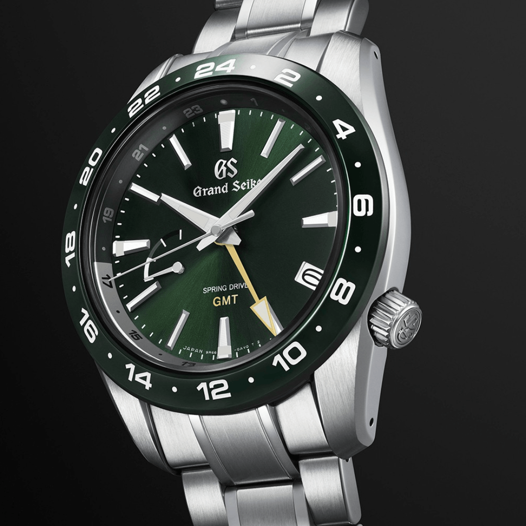 Grand Seiko Sport Collection GMT Watch with Green Dial, 40.5mm 2