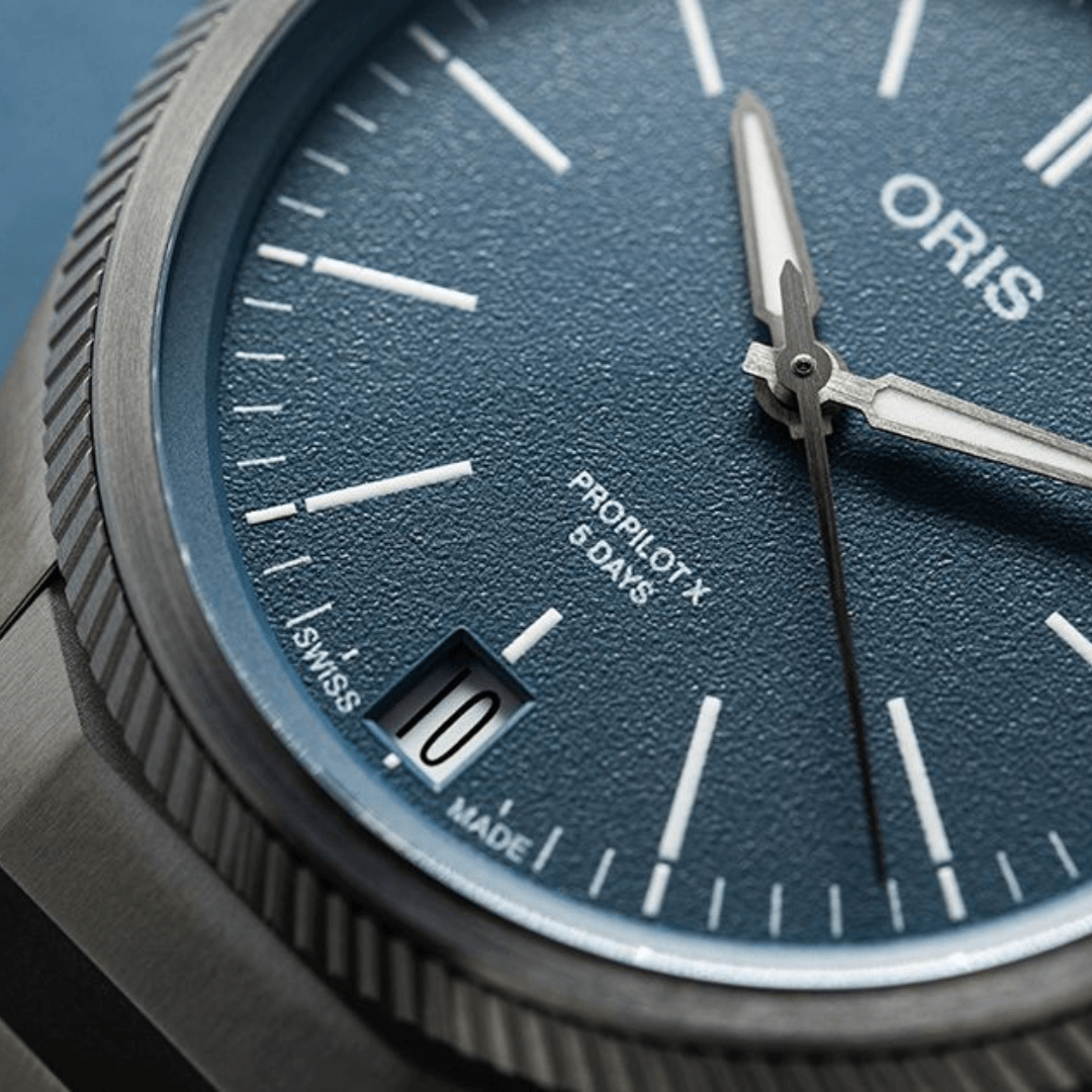 Oris Propilot X Calibre 400 with Blue Dial 1