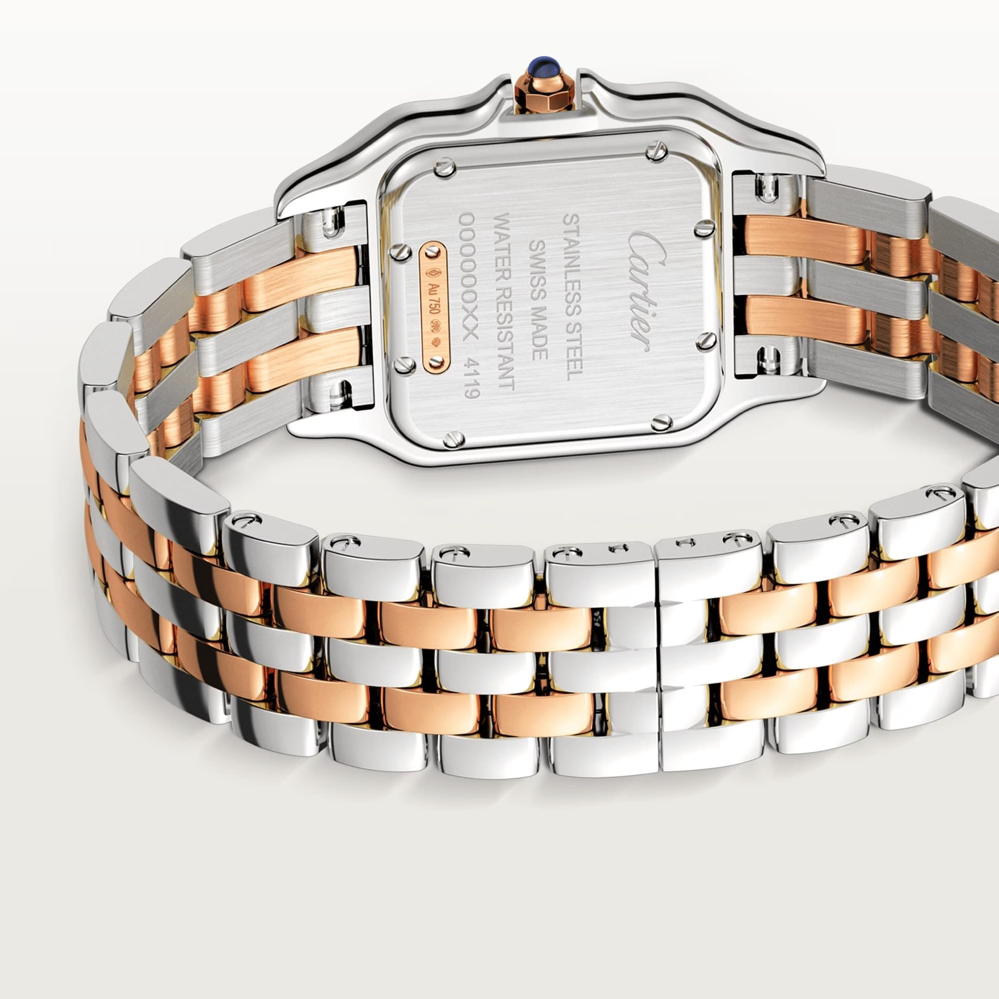 Panthere de Cartier Watch in Rose Gold with Diamonds 6