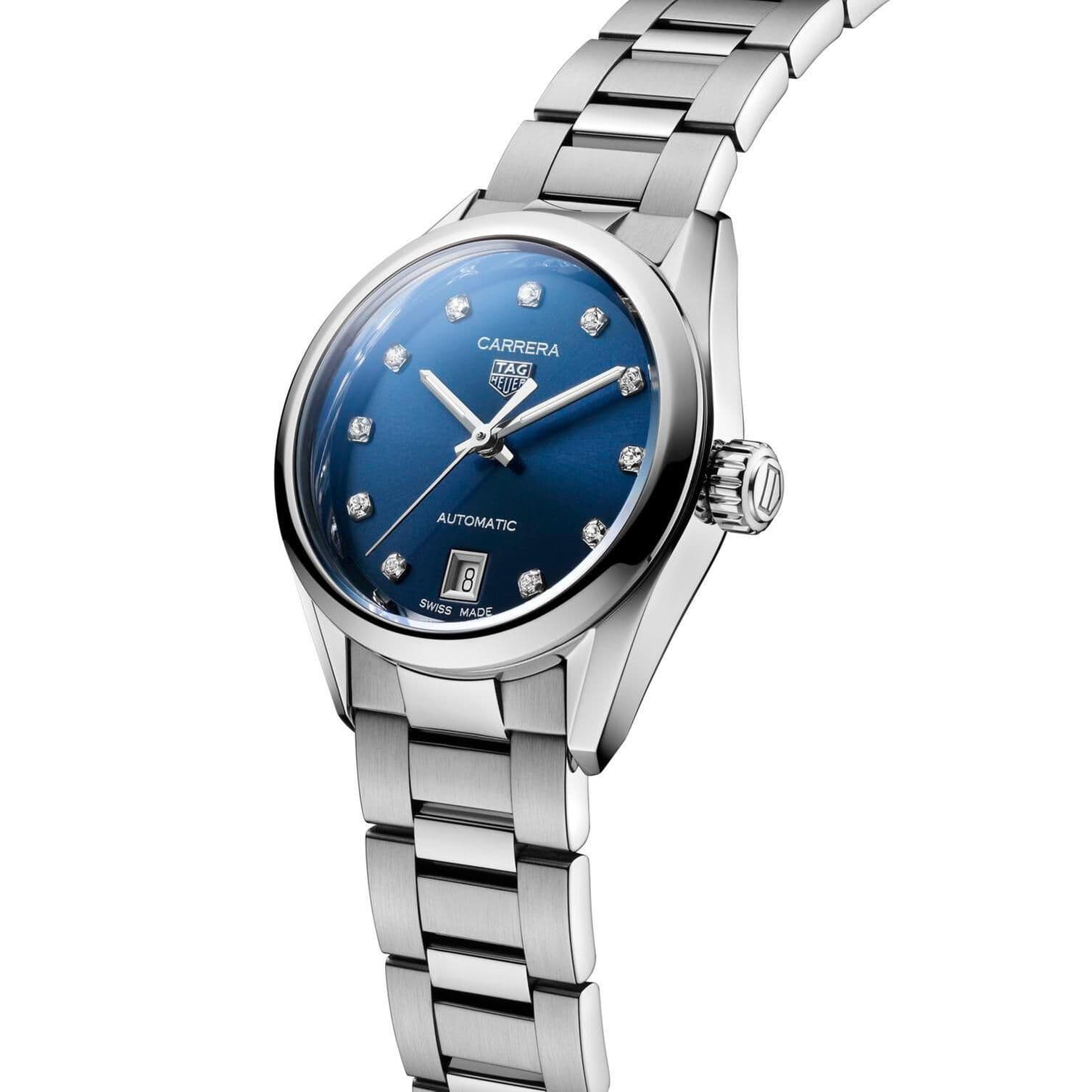 TAG Heuer  Carrera Automatic Watch with Blue Dial, 29mm 1