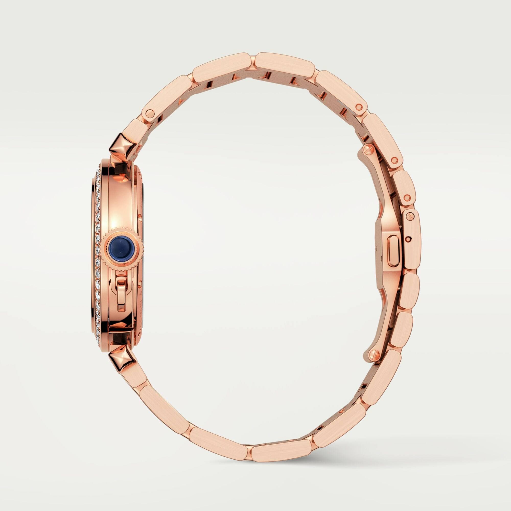 Pasha de Cartier Watch in Rose Gold with Diamonds, 35mm 4