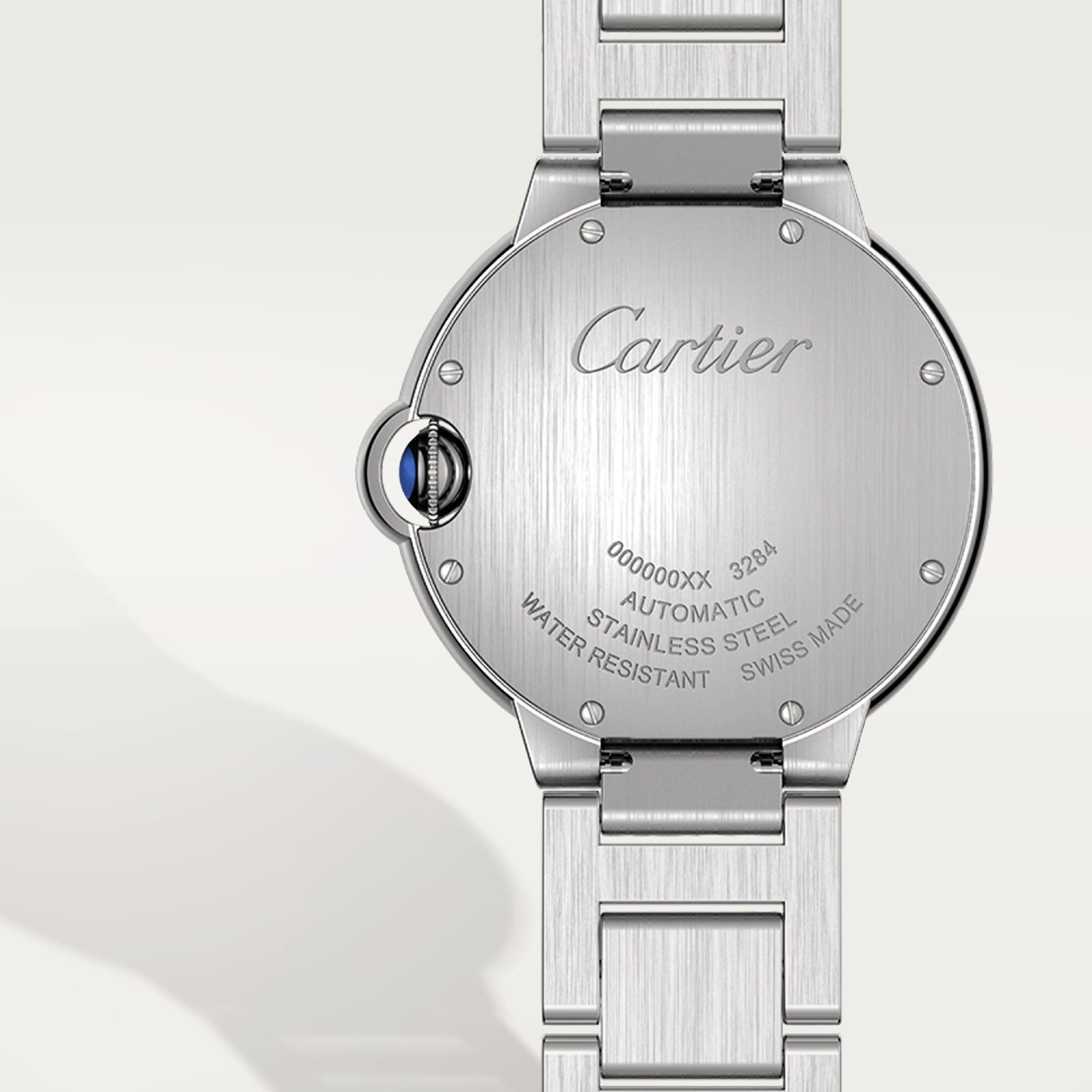 Ballon Bleu de Cartier Watch with Diamonds, 36mm 6