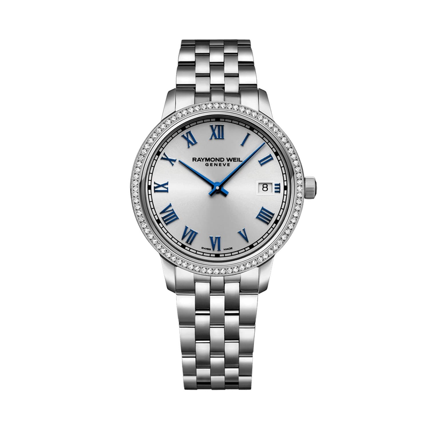 Raymond Weil Toccata Ladies 34mm Watch with Diamond Bezel